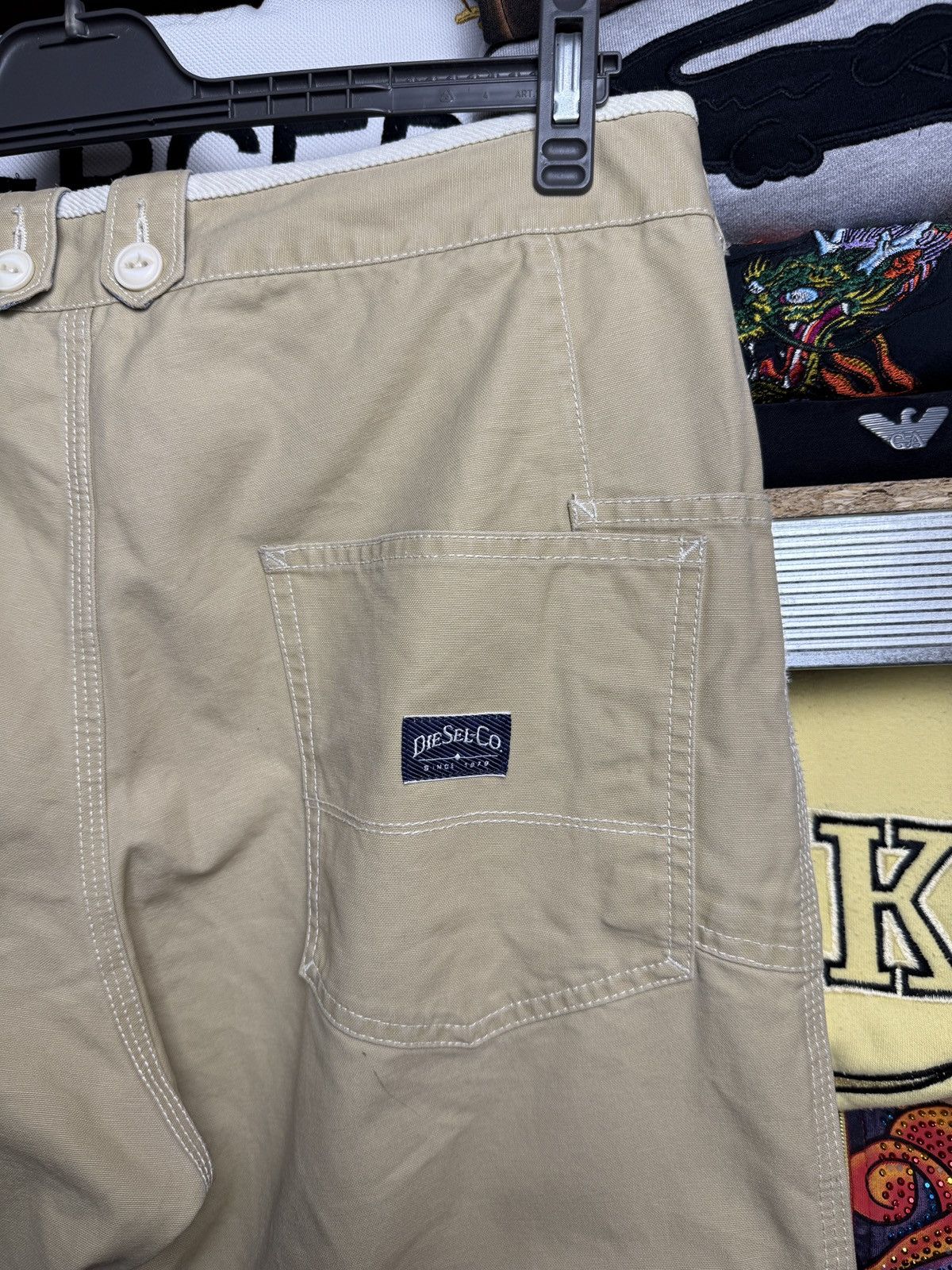 Diesel DIESEL.CO CARGO PANTS WORKWEAR Size US 32 / EU 48 - 8 Thumbnail