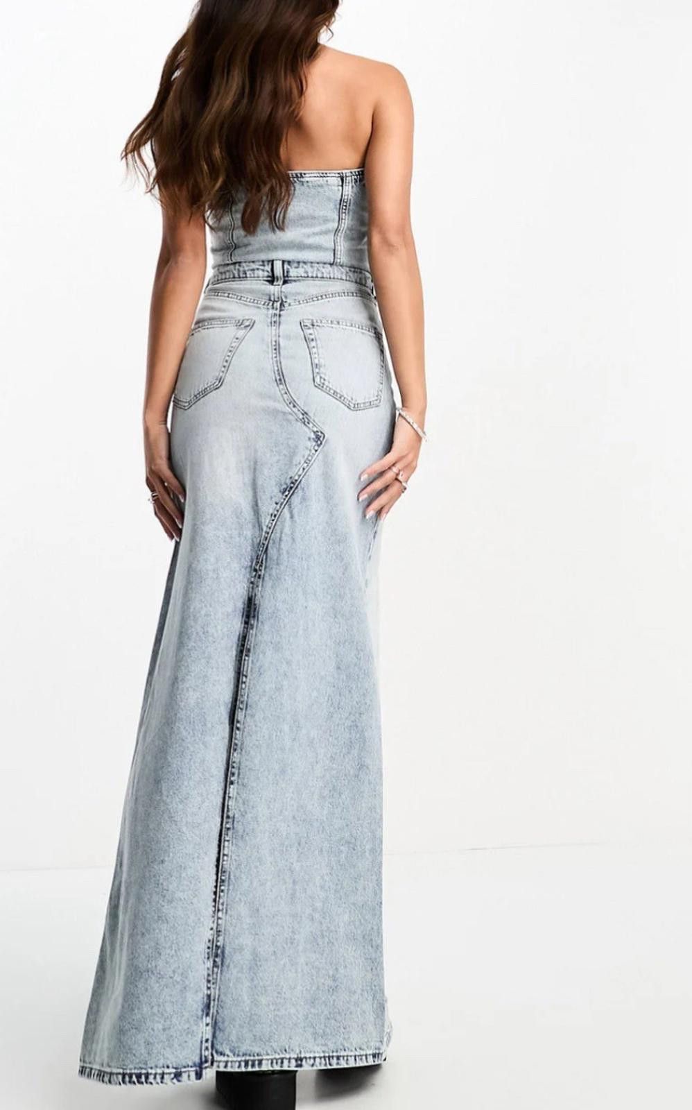 Weekday Weekday Scottsdale long Denim Dress UK 8/S New Tags Size S / US 4 / IT 40 - 2 Thumbnail