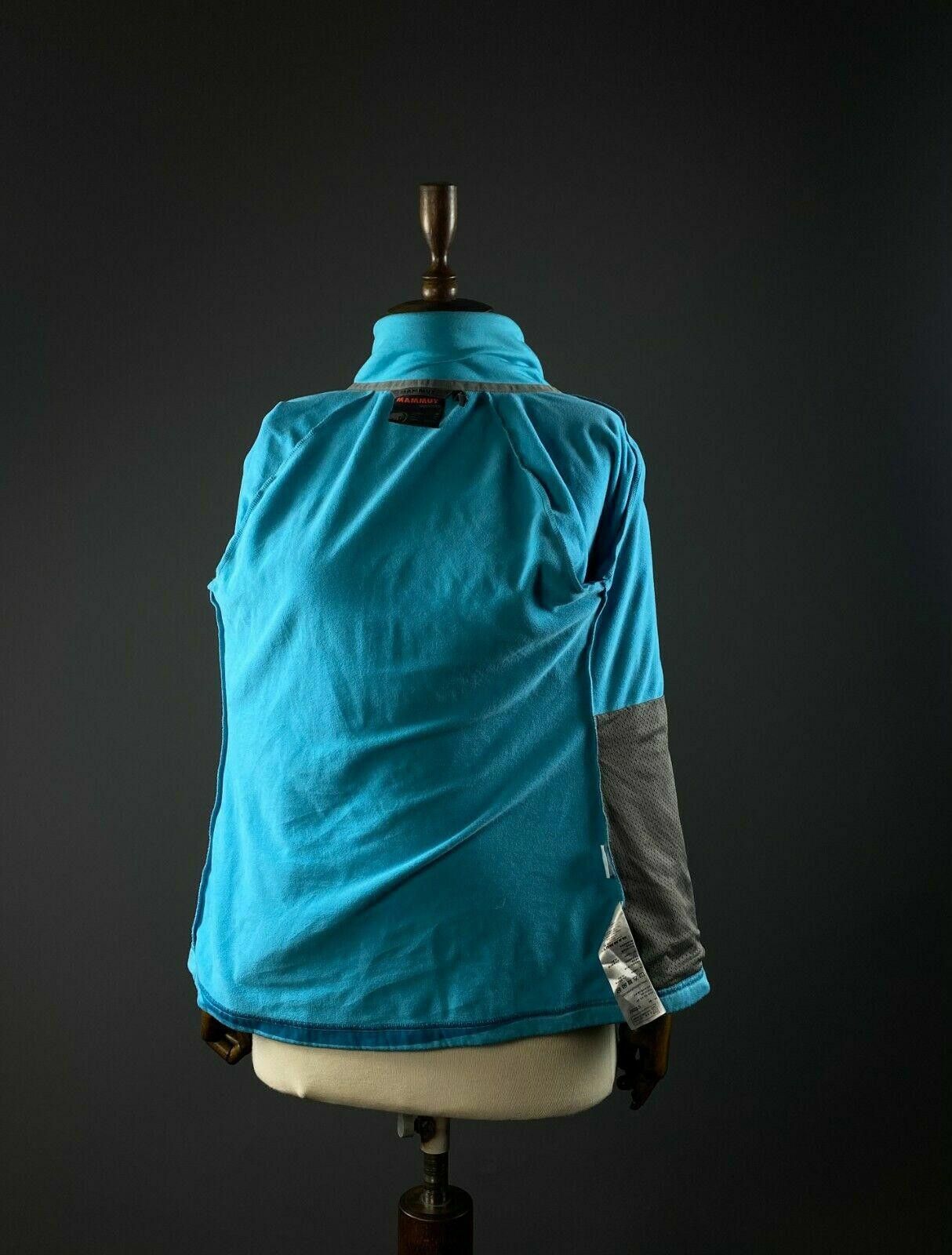 Mammut Ladies Mammut Swiss Design Blue Neck Zip Up Jumper Size M Size M / US 6-8 / IT 42-44 - 10 Thumbnail