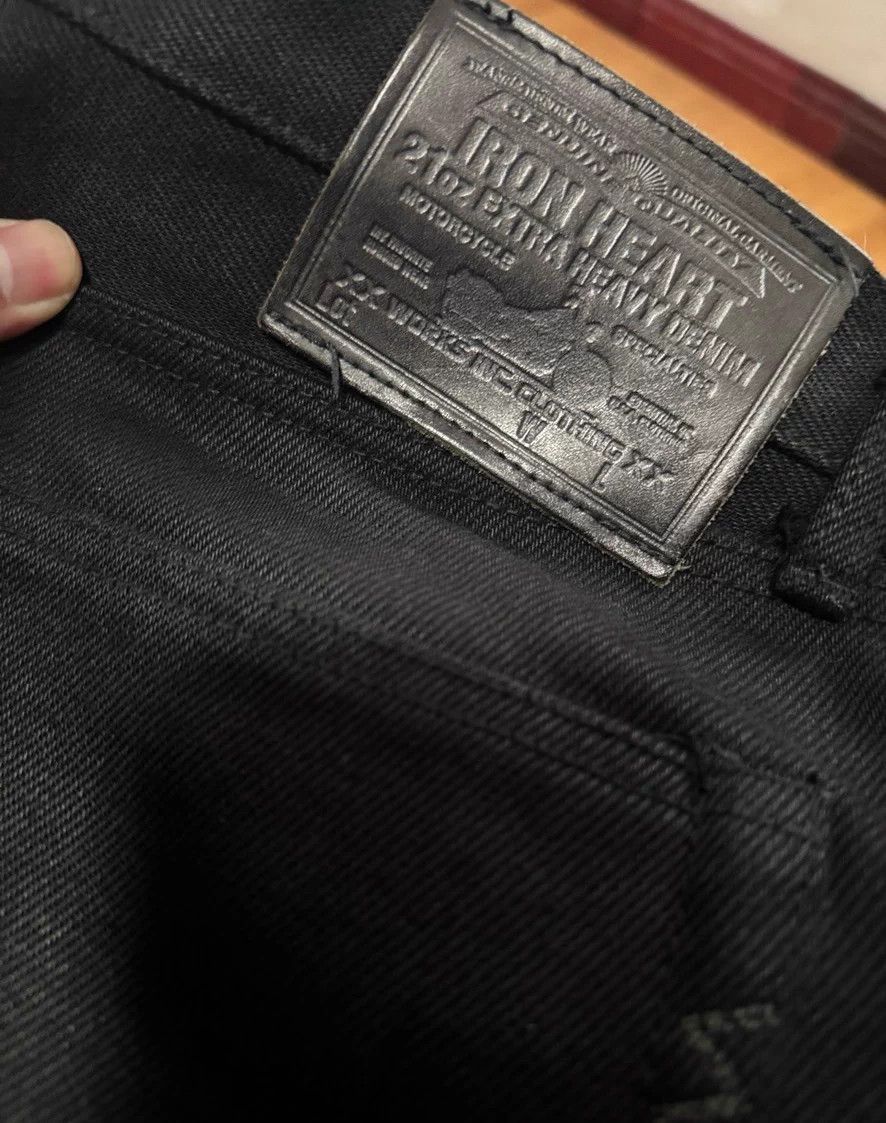 Iron Heart Iron Heart 21oz Black Denim Straight Fit 34 Size US 34 / EU 50 - 7 Thumbnail