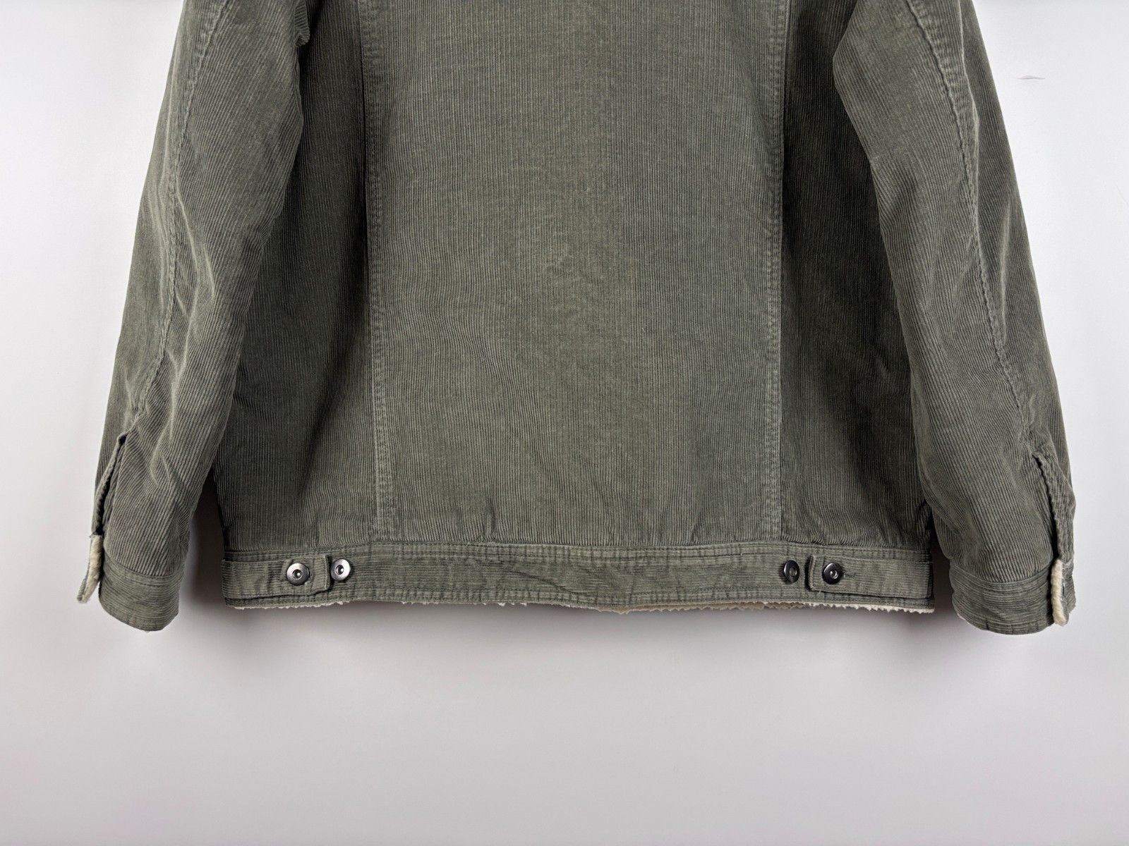 Cotton Traders Mens Cotton Traders Corduroy Sherpa Jacket Green Size XL Size US XL / EU 56 / 4 - 7 Thumbnail