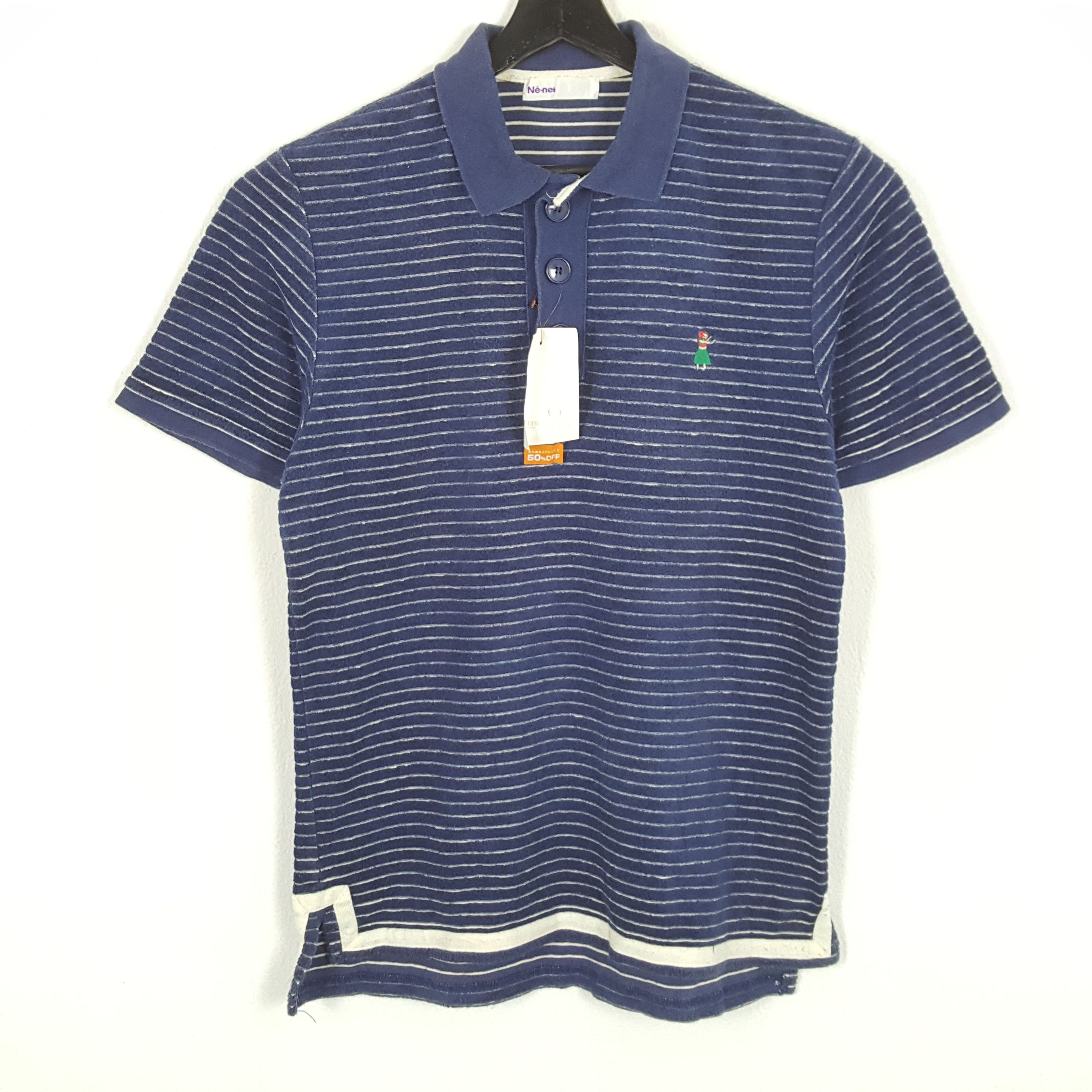 Issey Miyake × Ne-Net × Vintage NE-NET Japanese Designer Brand ISSEY MIYAKE Polos Size US L / EU 52-54 / 3 - 1 Thumbnail