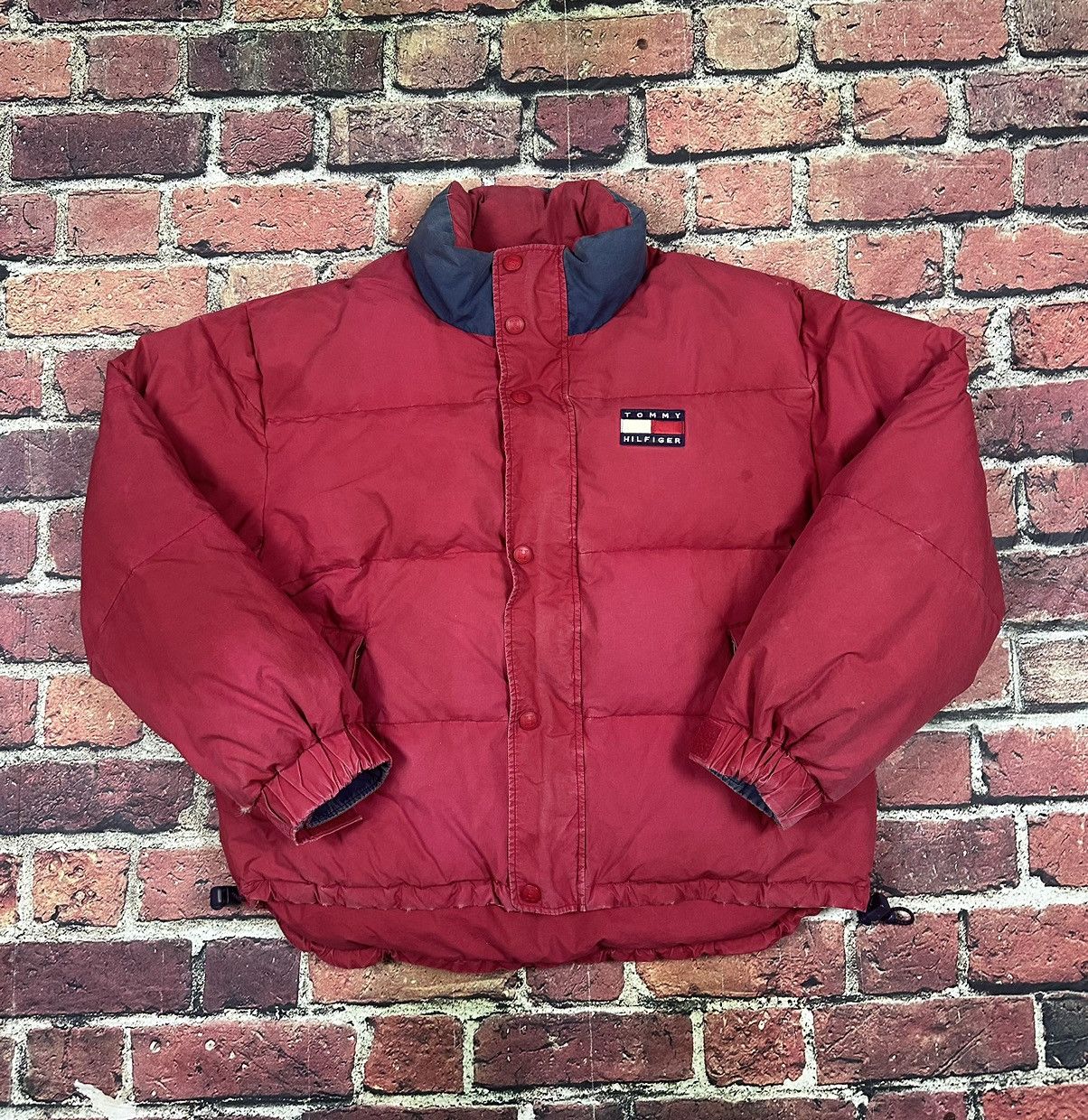 Tommy Hilfiger Vintage Tommy Hilfiger Puffer Down Reversible Jacket Ski Size US XL / EU 56 / 4 - 1 Thumbnail