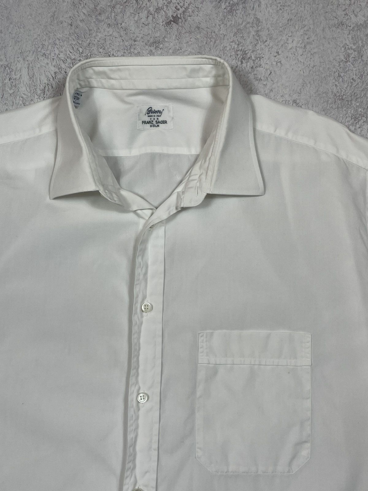 Brioni Vintage Brioni for Franz Sauer Italy Shirt Luxury XL Size US XL / EU 56 / 4 - 3 Thumbnail