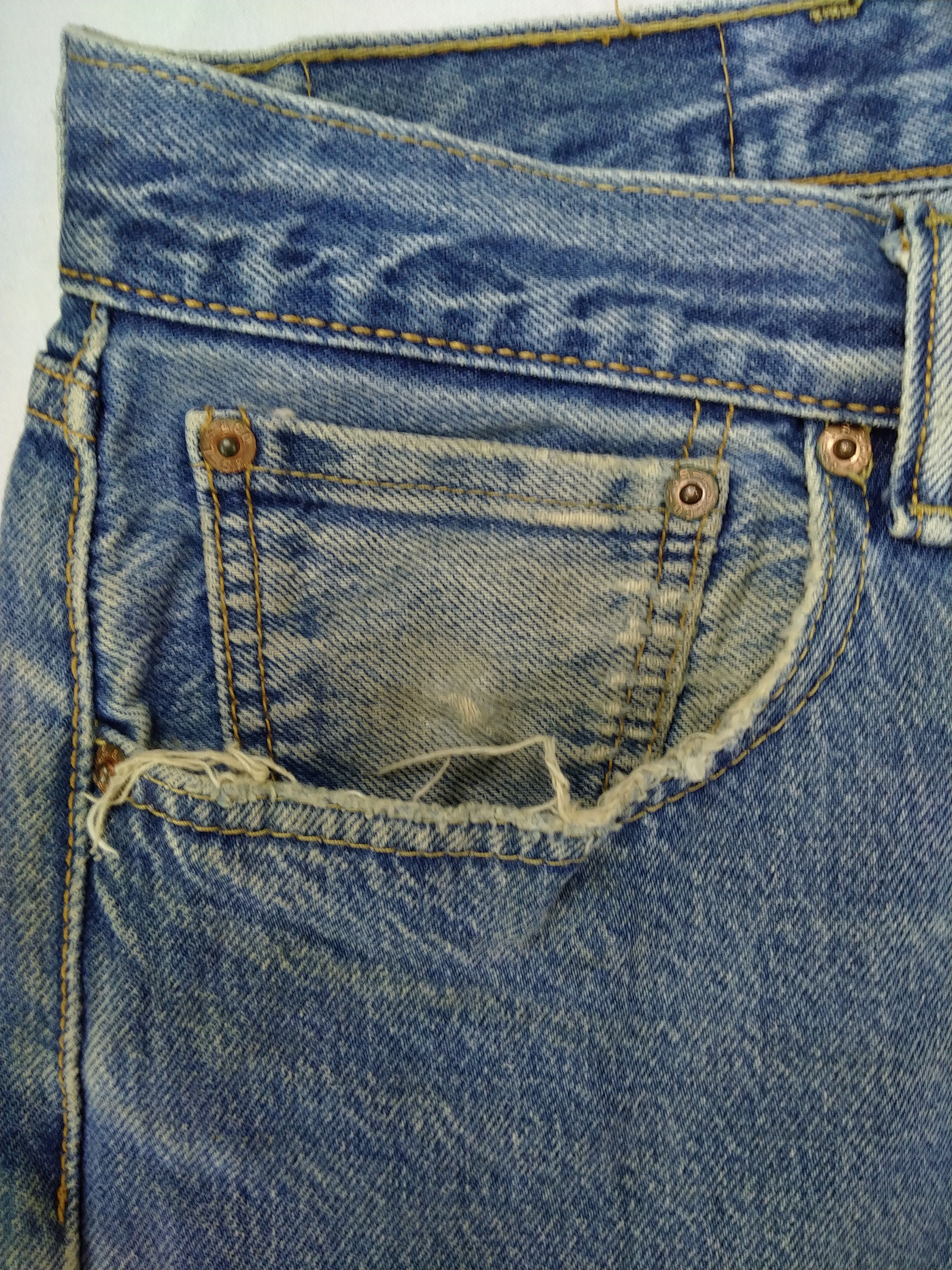 Levi's Faded Blue Vintage Levi's 501 Denim 38 x 29 -JN572 Size US 38 / EU 54 - 15 Thumbnail