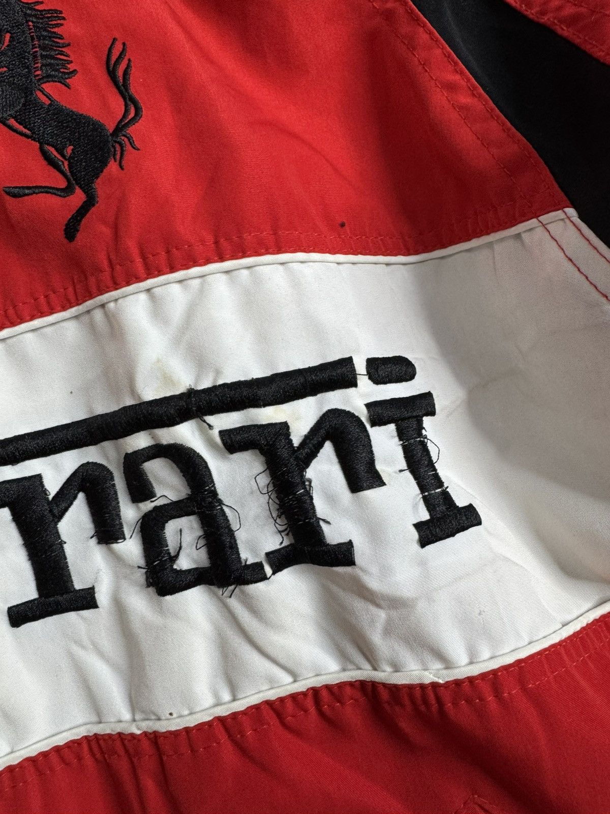 Ferrari × Vintage Vintage Ferrari Bomber Jacket Big Logo F1 Size US L / EU 52-54 / 3 - 5 Thumbnail