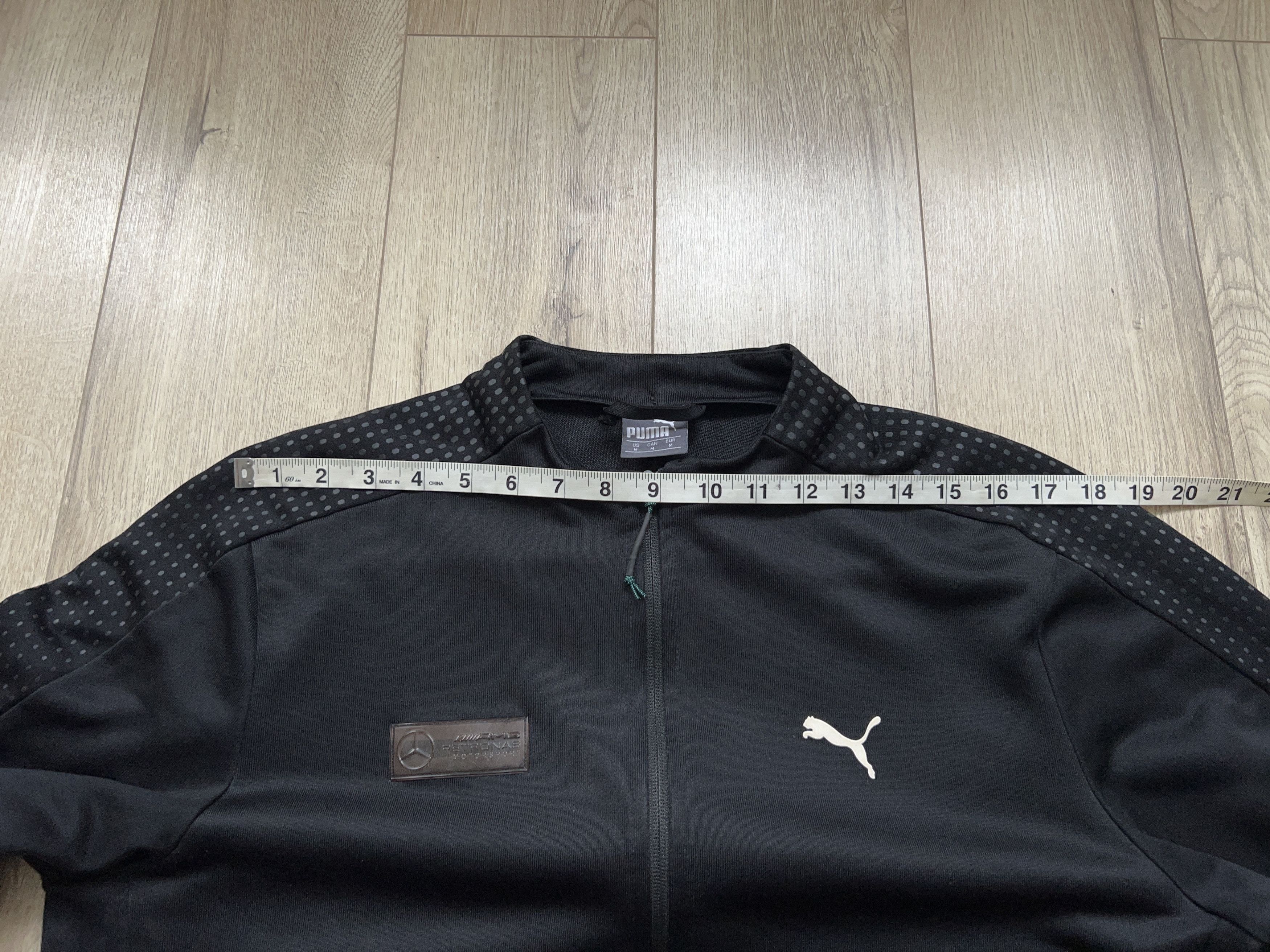 Puma Mercedes Benz AMG Motorsport Track Jacket Zip Sweater F1 Size US M / EU 48-50 / 2 - 6 Thumbnail