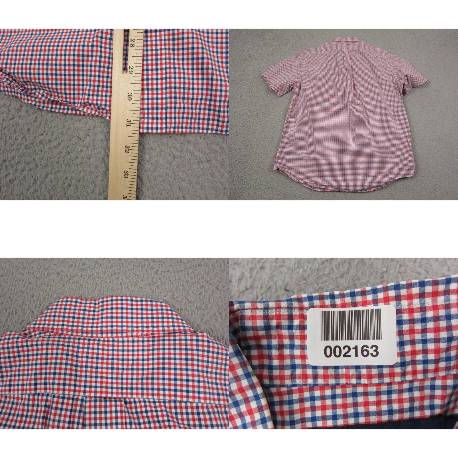 Polo Ralph Lauren Ralph Lauren Shirt Mens Large Red Blue Pony Gingham Oxford Check Shirt Button-Up Casual Business 90s Colorful Mens Size US L / EU 52-54 / 3 - 8 Thumbnail