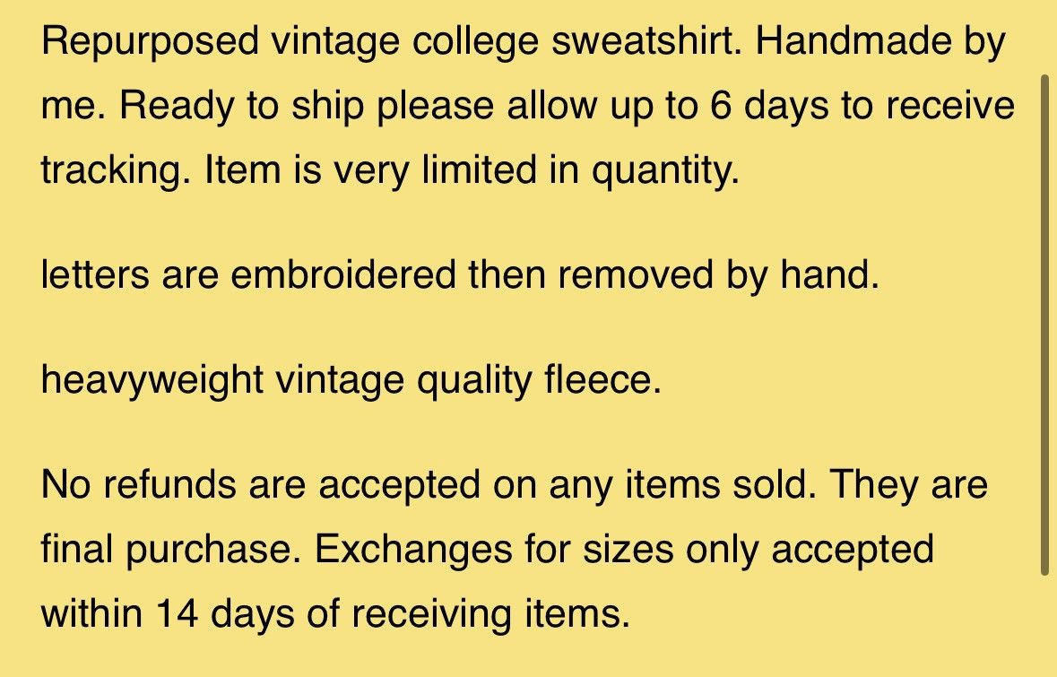 I CANT DECIDE YET ICANTDECIDEYET “MISS U” missouri printed crewneck Size US L / EU 52-54 / 3 - 6 Thumbnail