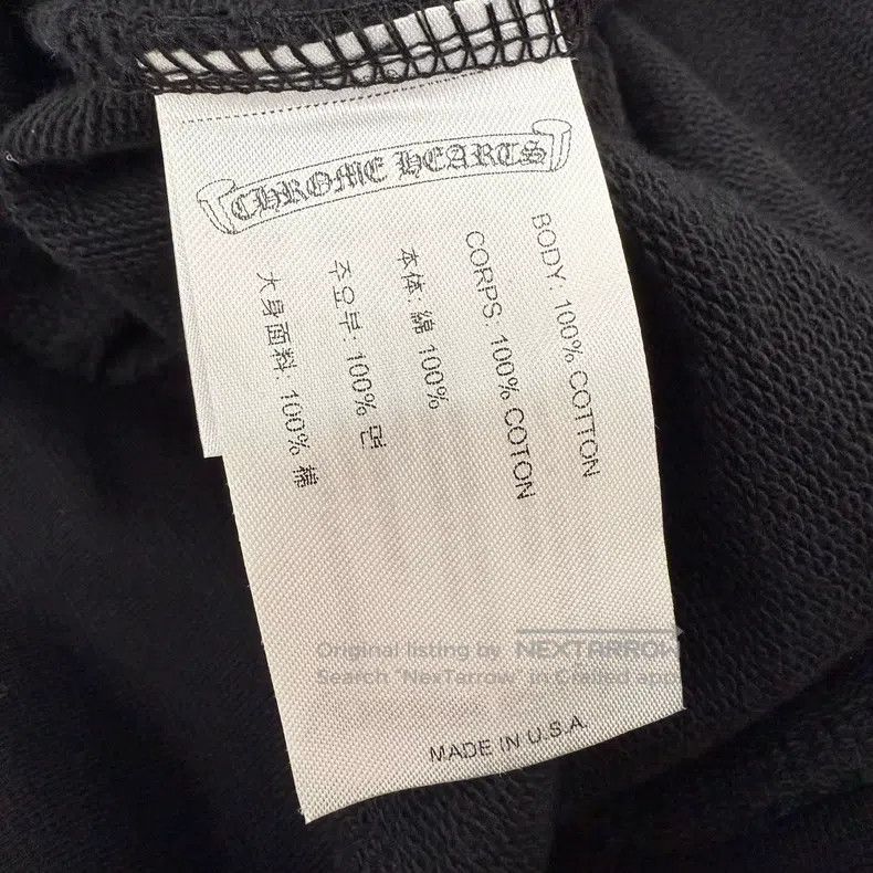 Chrome Hearts CHROME HEARTS Size S Black dark cross hoodie Size US S / EU 44-46 / 1 - 3 Thumbnail