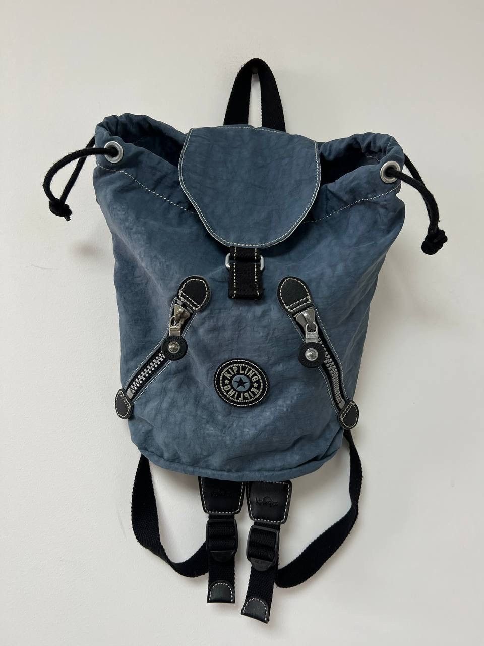 Other Vintage 90's Kipling Small Backpack Blue Bag Y2K Sk8 Size ONE SIZE - 1 Thumbnail