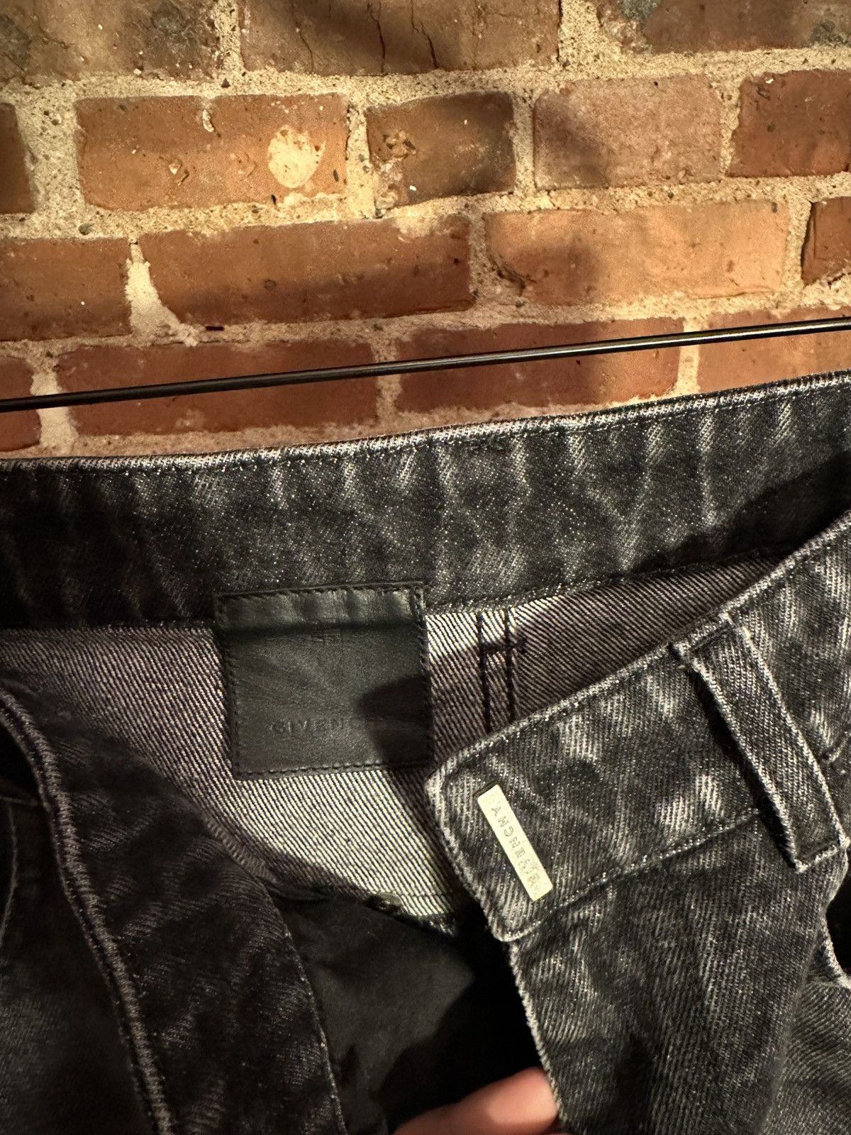 Givenchy FW/22 MMW Runway Wide Leg Denim Size US 31 - 8 Thumbnail