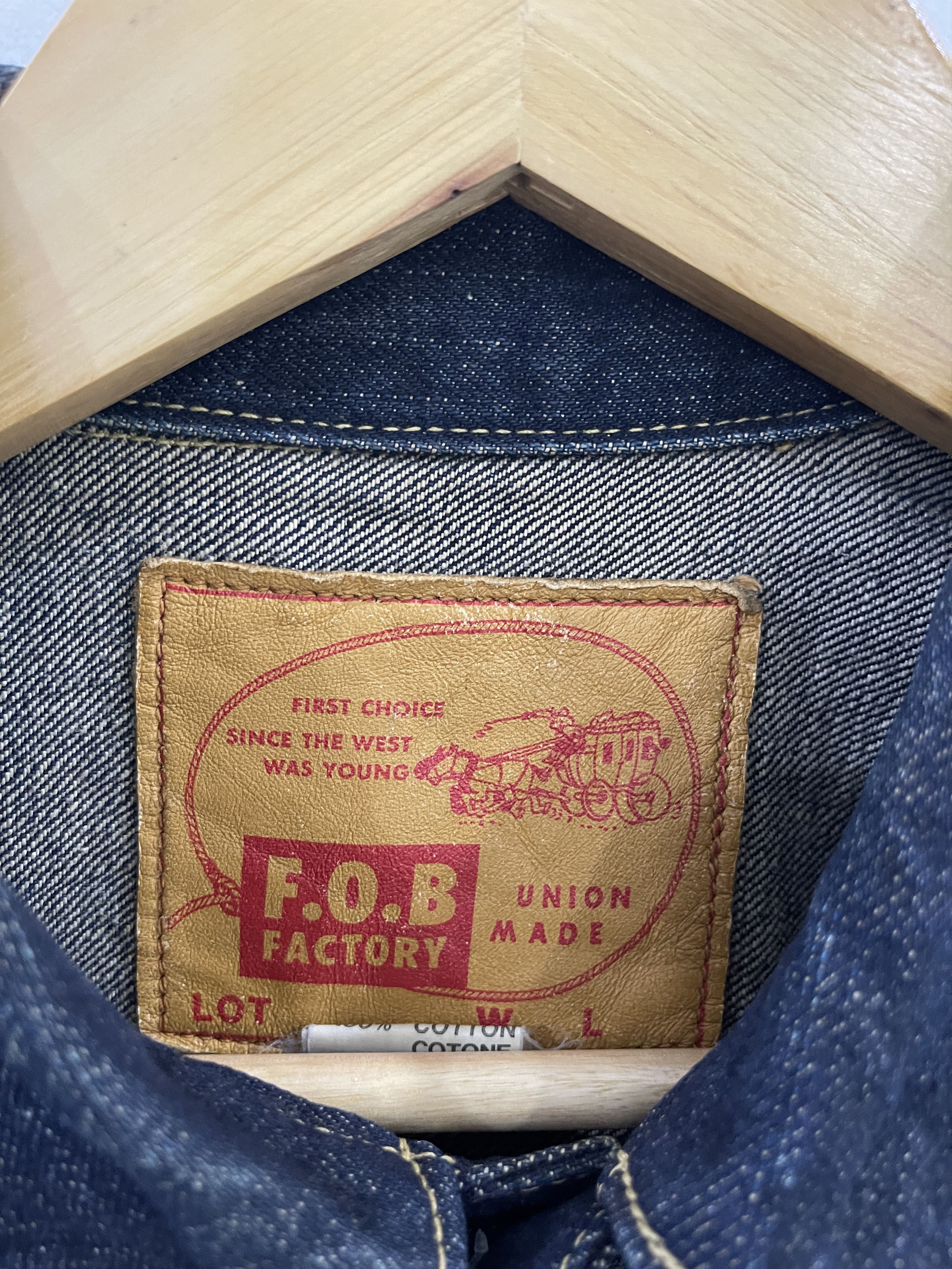FOB Factory F.O.B Factory Denim Jacket Size US M / EU 48-50 / 2 - 3 Thumbnail