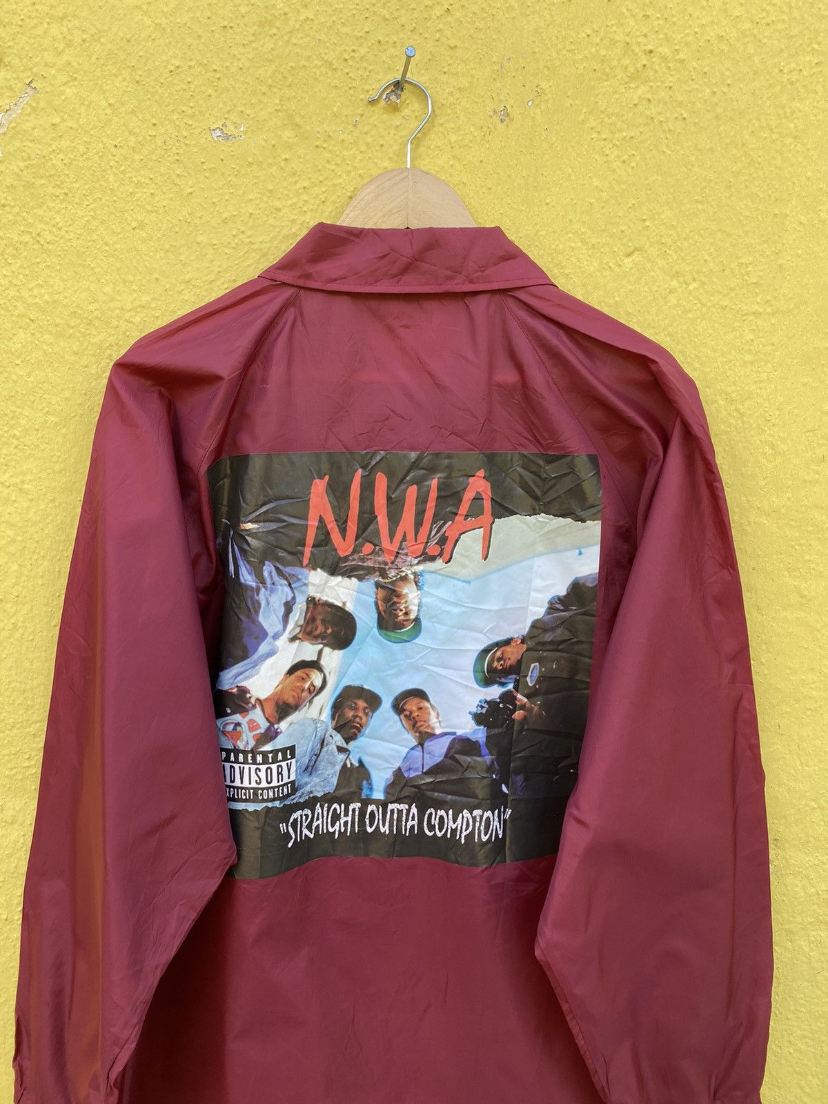 Rap Tees × Vintage Vintage Nwa windbreaker jacket Size US XL / EU 56 / 4 - 18 Thumbnail
