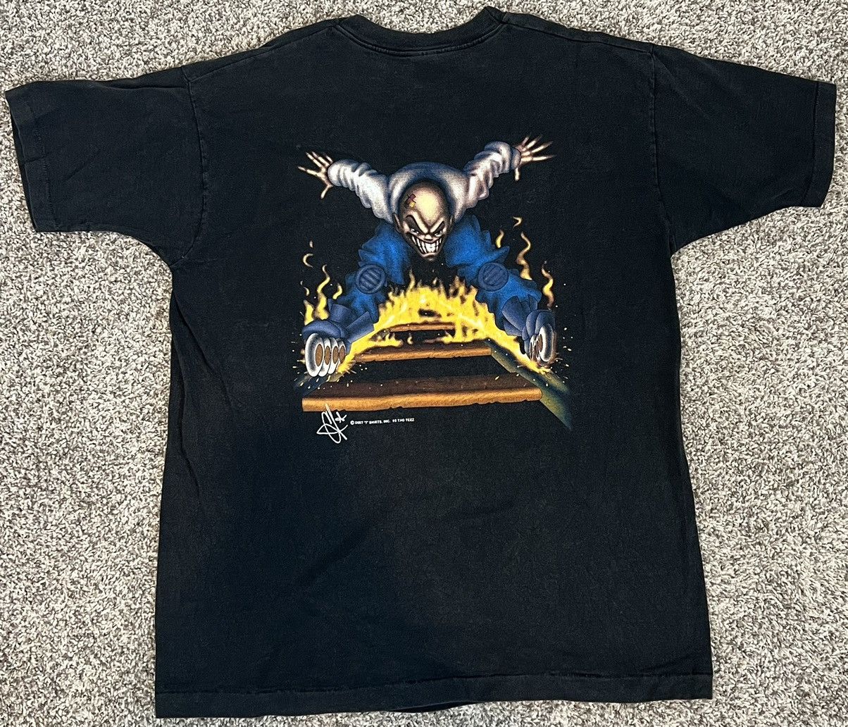 Fruit Of The Loom Vintage Fruit Of The Loom Xtreem 1995 Roller T Shirt Size XL Size US XL / EU 56 / 4 - 1 Thumbnail