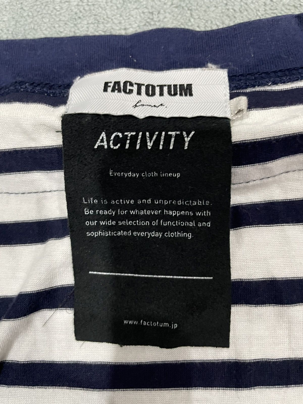 FACTOTUM FACTOTUM KNIT CARDIGAN STRIPE RARE 🔥 Size US L / EU 52-54 / 3 - 7 Thumbnail