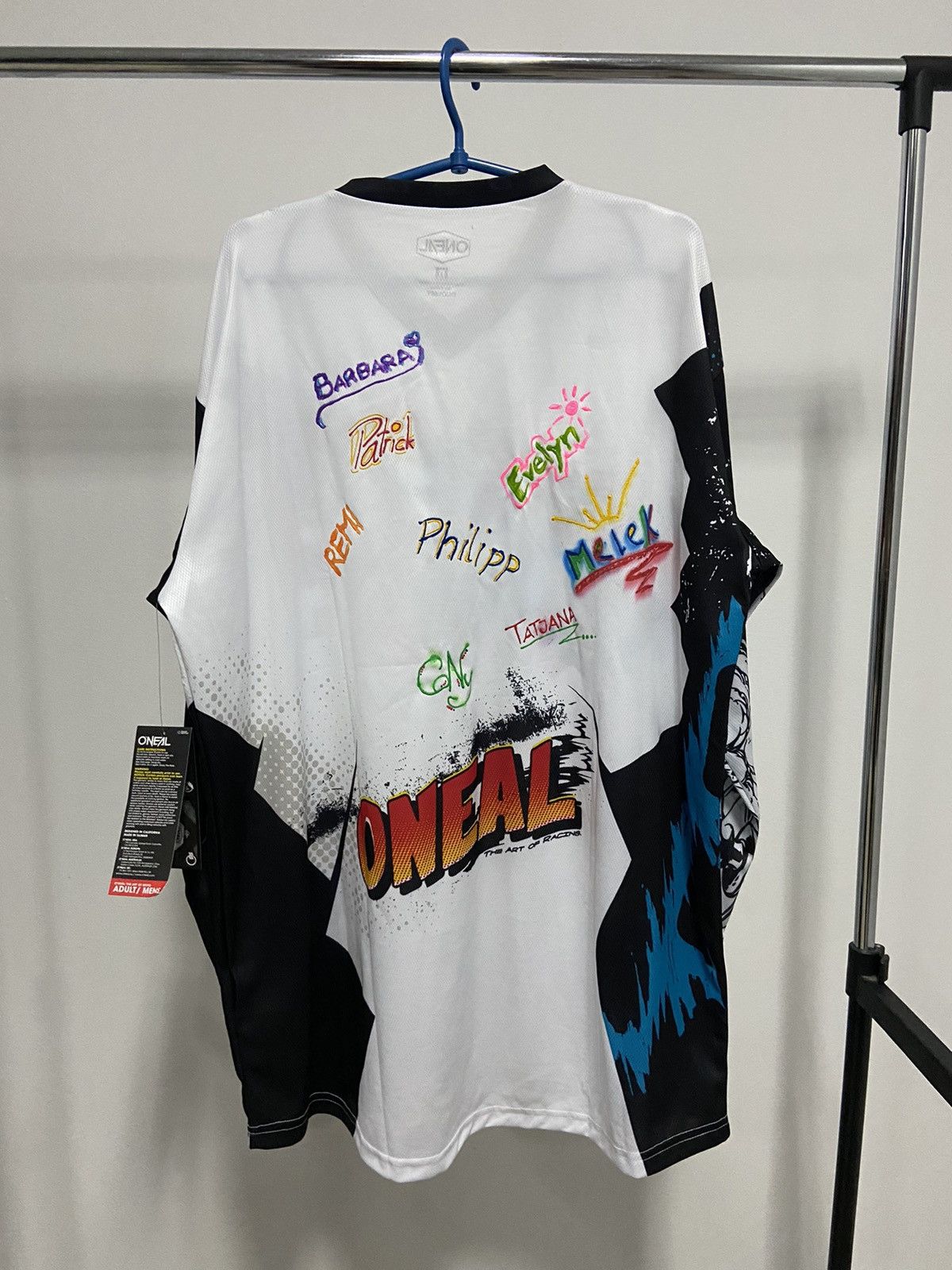Vintage Oneal mx jersey the art of racing big logo longsleeve Size US XL / EU 56 / 4 - 2 Thumbnail