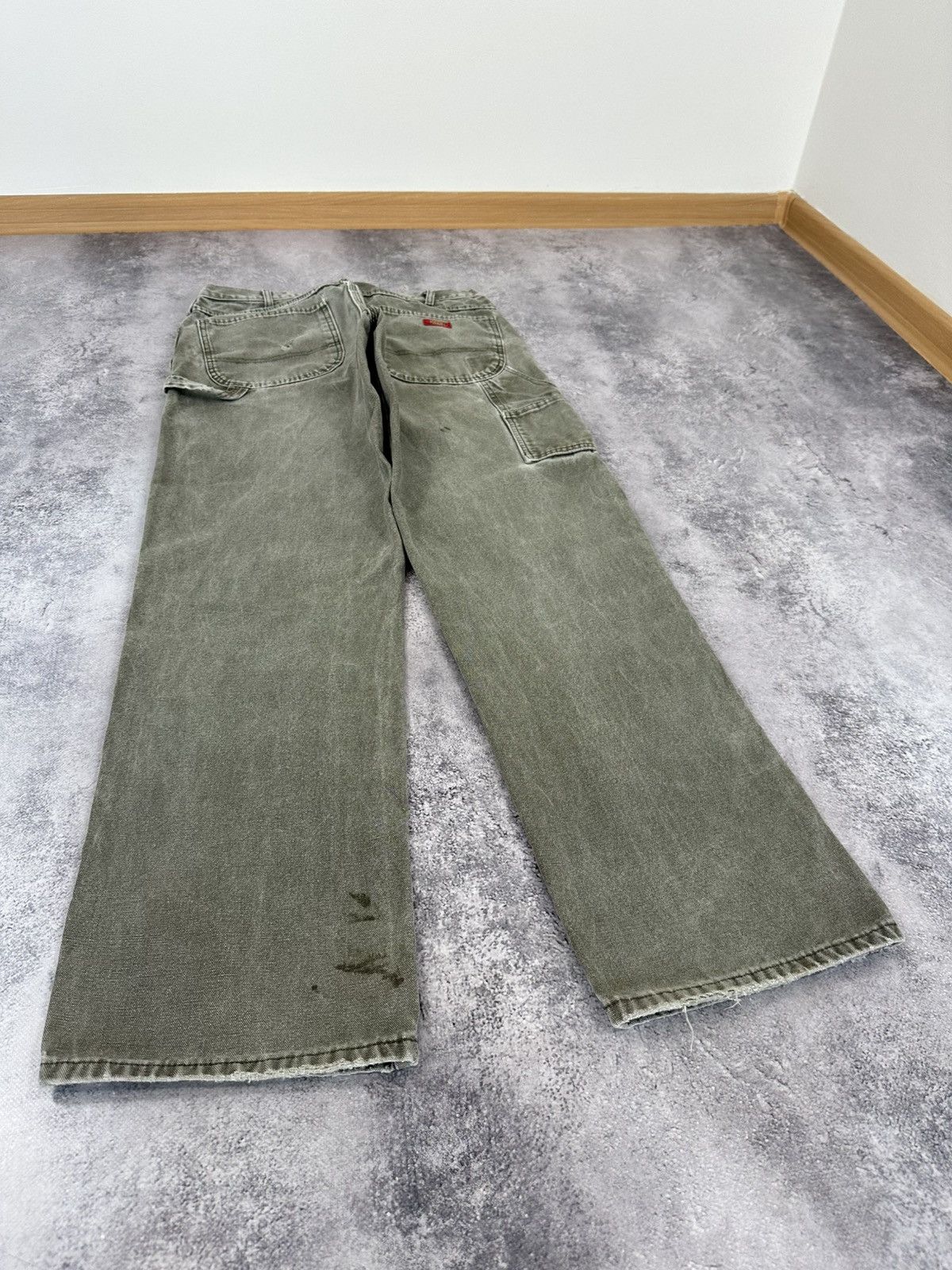 Dickies Vintage 90s Dickies Carpenter Baggy Opium Faded Work Pants Size US 34 / EU 50 - 3 Thumbnail