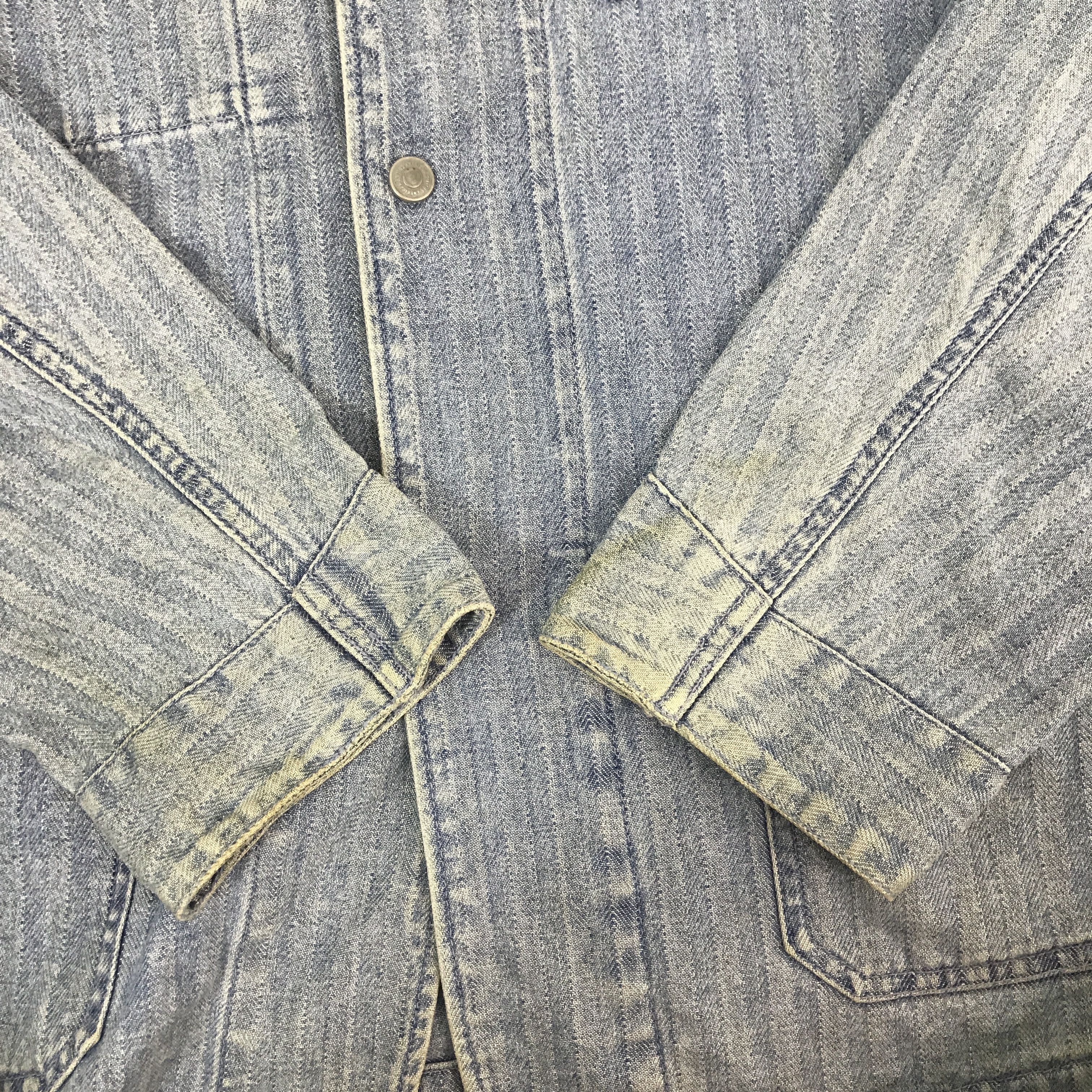 The Smiths Vintage Smith's Denim Blazer denim coat Jacket Size US M / EU 48-50 / 2 - 7 Thumbnail