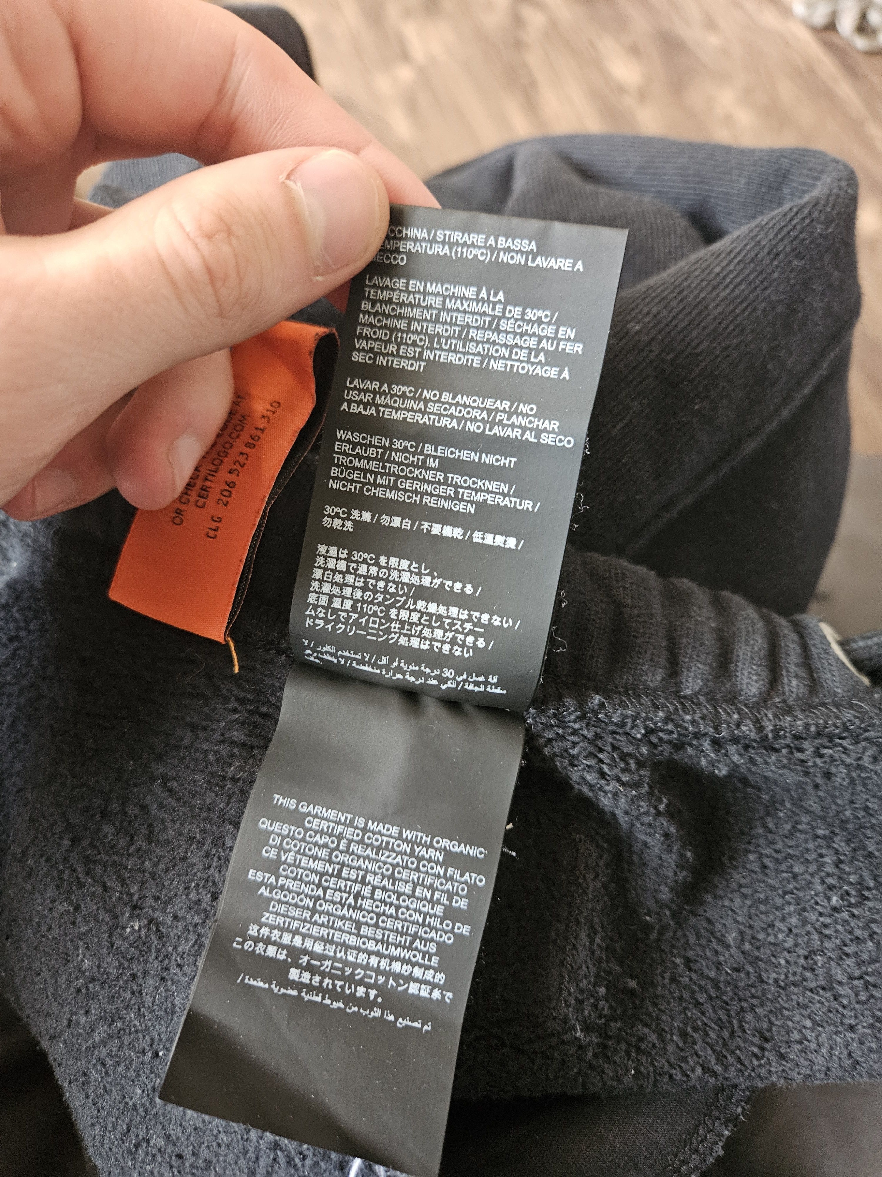 Heron Preston Abstract Print Logo Black Sweatpants Size US 32 / EU 48 - 10 Thumbnail
