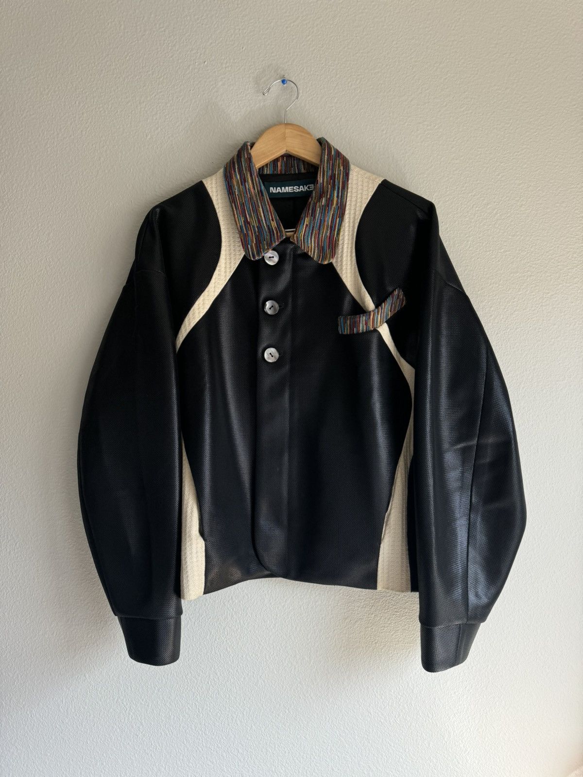 image of Namesake Bomber in Black, Men's (Size Medium)