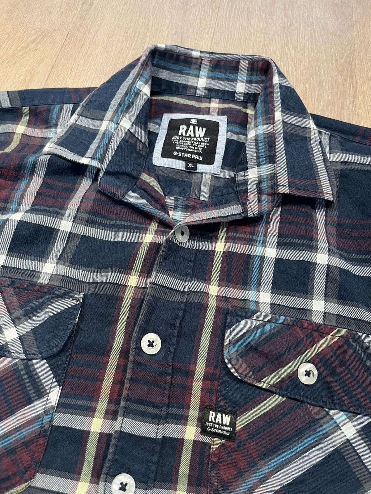 Supreme G-Star Raw Button up Shirt XL Size US XL / EU 56 / 4 - 1 Thumbnail
