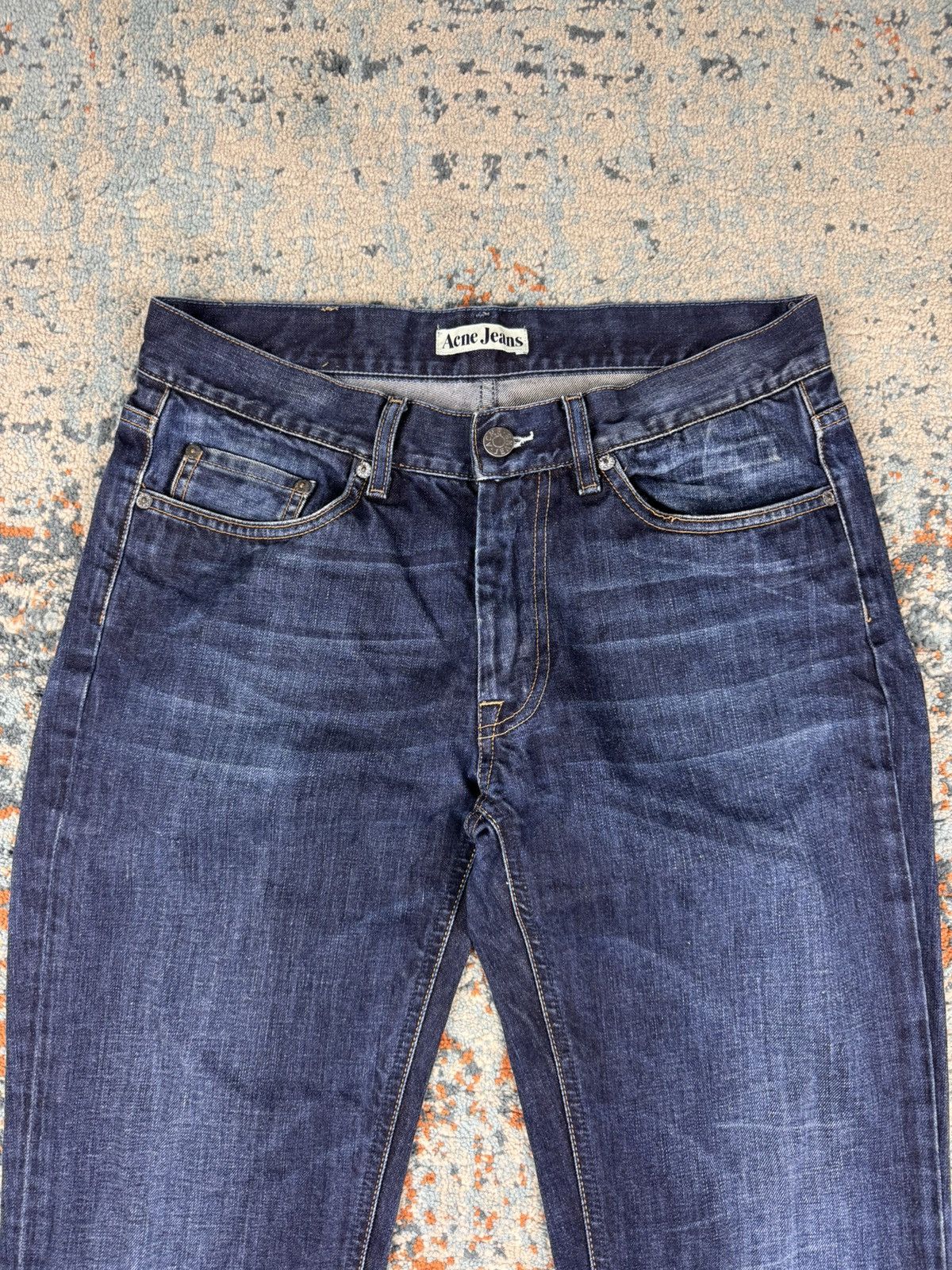 Acne Studios Vintage 00s Acne Studios jeans washed denim slim skinny hedi Size US 31 - 7 Thumbnail
