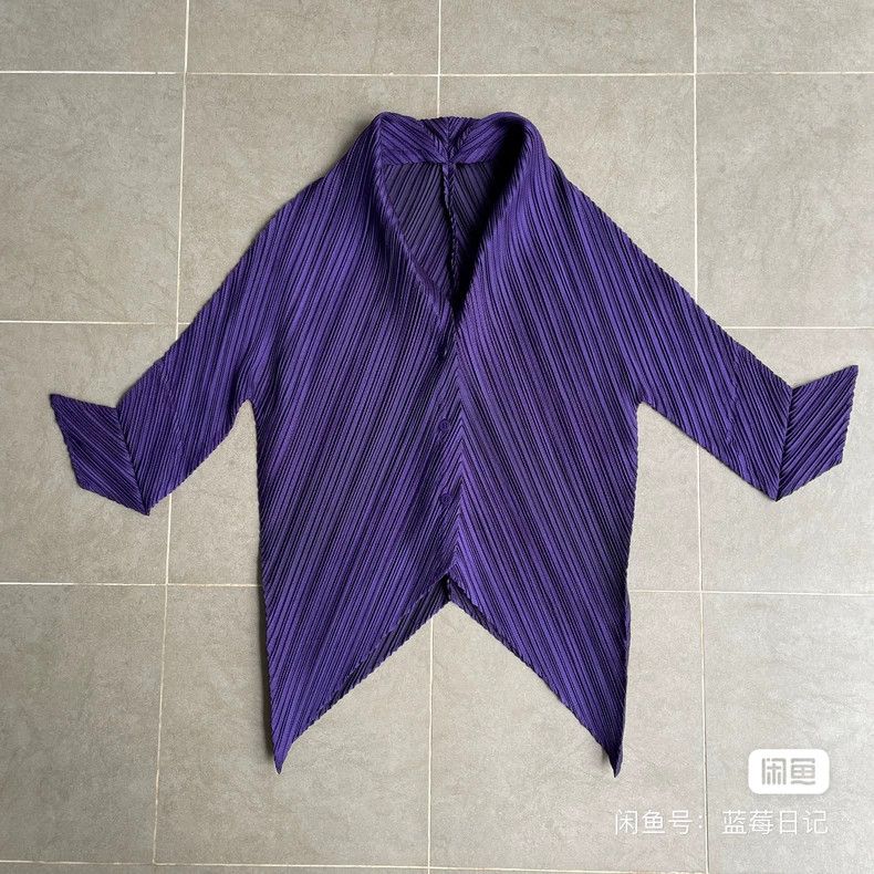 Issey Miyake Issey Miyake size:2 Purple mainline transformable top Size XS / US 0-2 / IT 36-38 - 4 Thumbnail