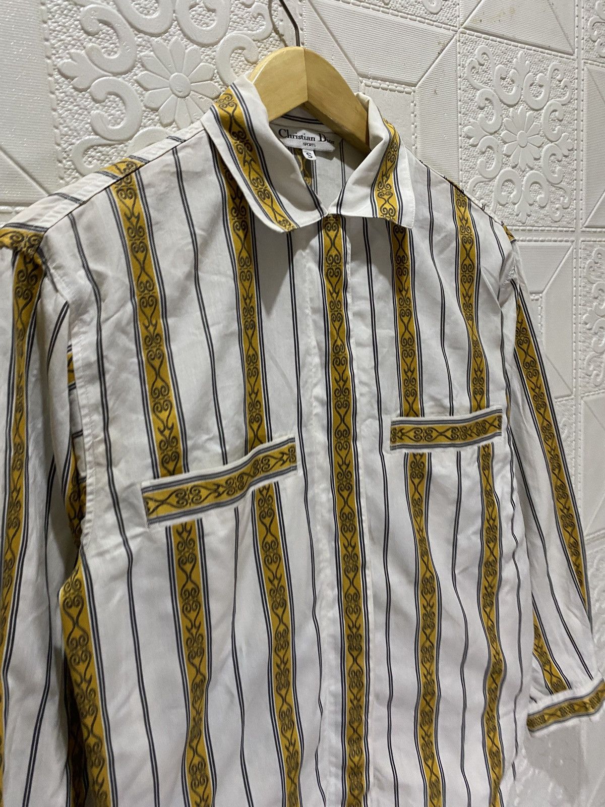 Christian Dior Monsieur Vtg Christian Dior Sports Shirts Size S / US 4 / IT 40 - 3 Thumbnail