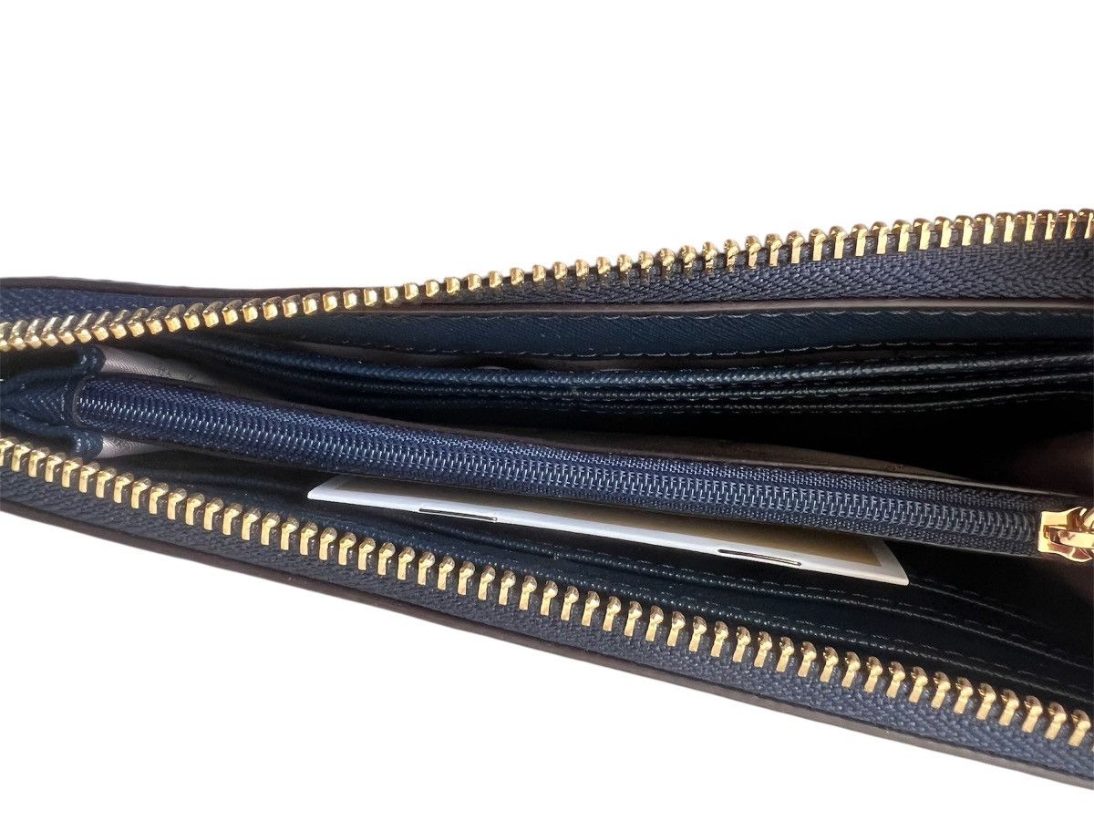 Michael Kors Michael Kors Navy Jet Set Travel 3/4 Zip Wallet Size ONE SIZE - 5 Thumbnail