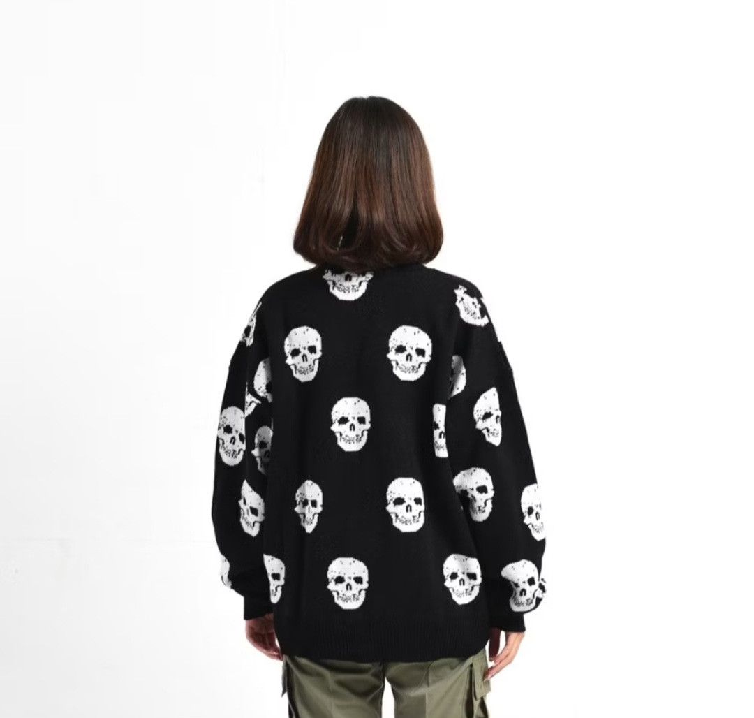 Japanese Brand Skull harajuku Japanese style knitwear sweater Size US L / EU 52-54 / 3 - 3 Thumbnail