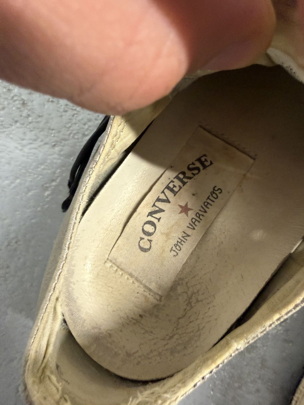 Converse John Varvatos X Converse Multi-laces Leather Sneakers Size US 7.5 / IT 37.5 - 4 Thumbnail