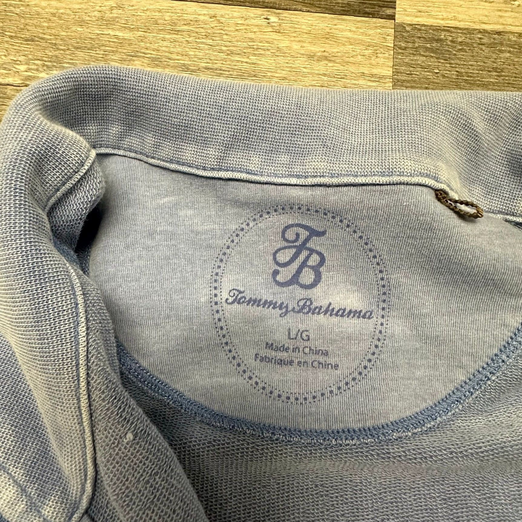 Tommy Bahama Tommy Bahama Jacket Womens L Blue Floral Tropical Zip Up Cotton Blend Leaves Sweatshirt Size L / US 10 / IT 46 - 5 Thumbnail