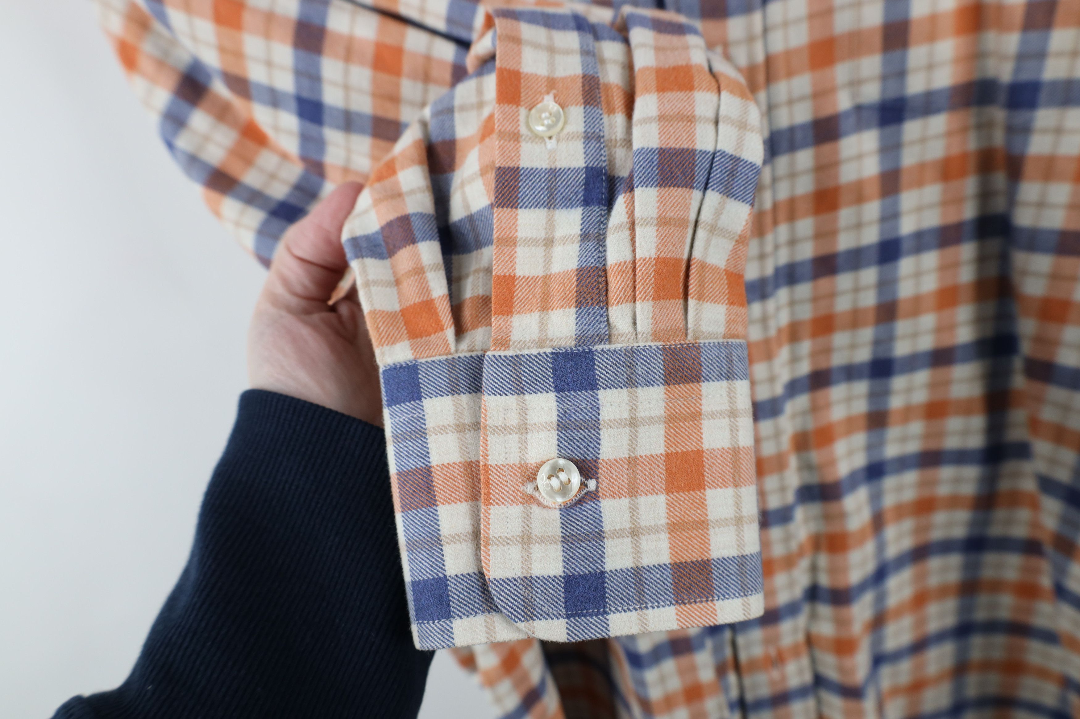 Paul & Shark × Vintage Paul & Shark Yachting Plaid Flannel Button Down Shirt Size US M / EU 48-50 / 2 - 7 Thumbnail