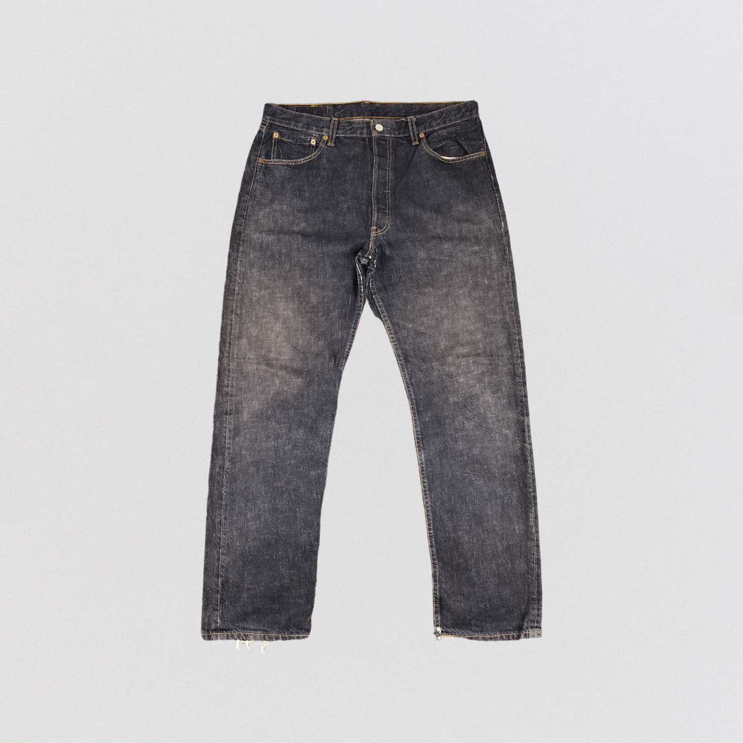 Levi's × Vintage Vintage 90s Levis 501 Jeans-JM867 Size US 35 - 1 Thumbnail