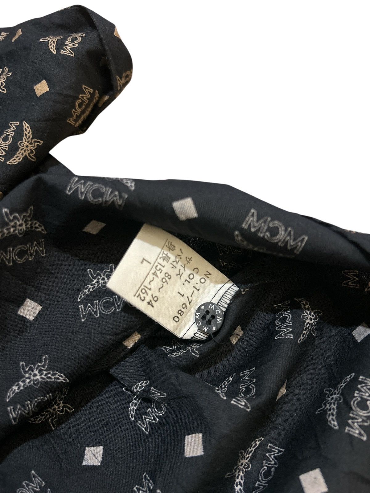 MCM Vintage MCM Monogram Shirt Size S / US 4 / IT 40 - 5 Thumbnail