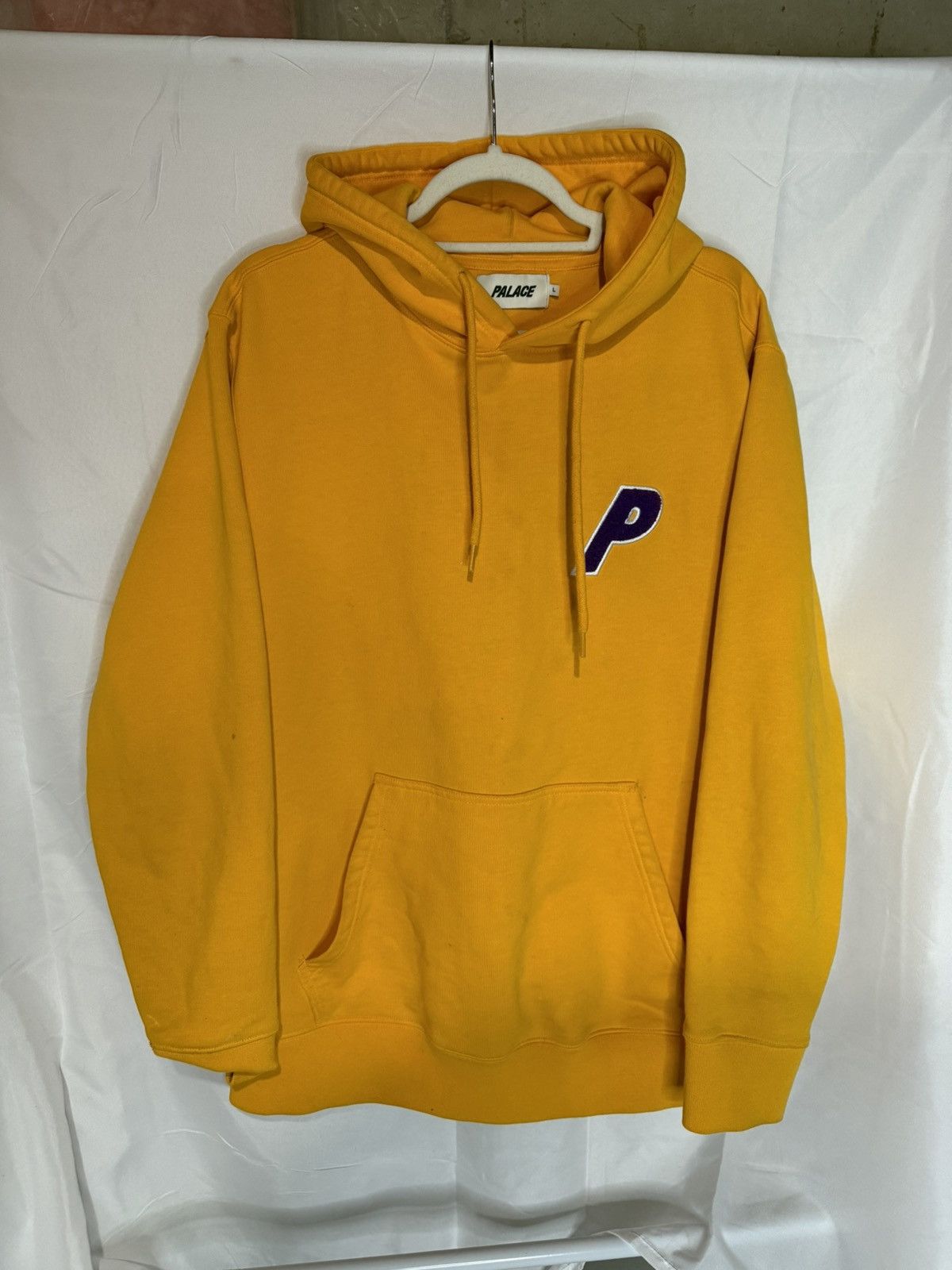 Supreme 2020 Palace Tri‑Chenille Hoodie Yellow Purple Premium Size US L / EU 52-54 / 3 - 2 Thumbnail