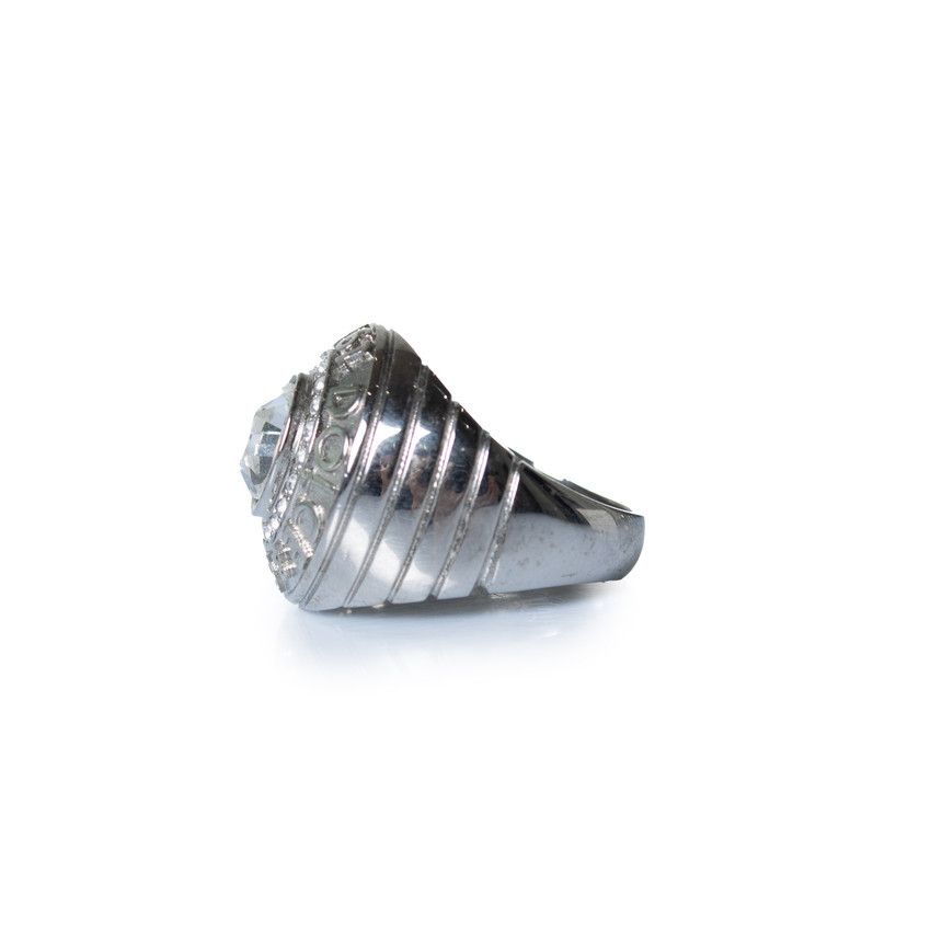 Dolce & Gabbana Dolce & Gabbana, silver 1984 ring with stone Size ONE SIZE - 5 Thumbnail