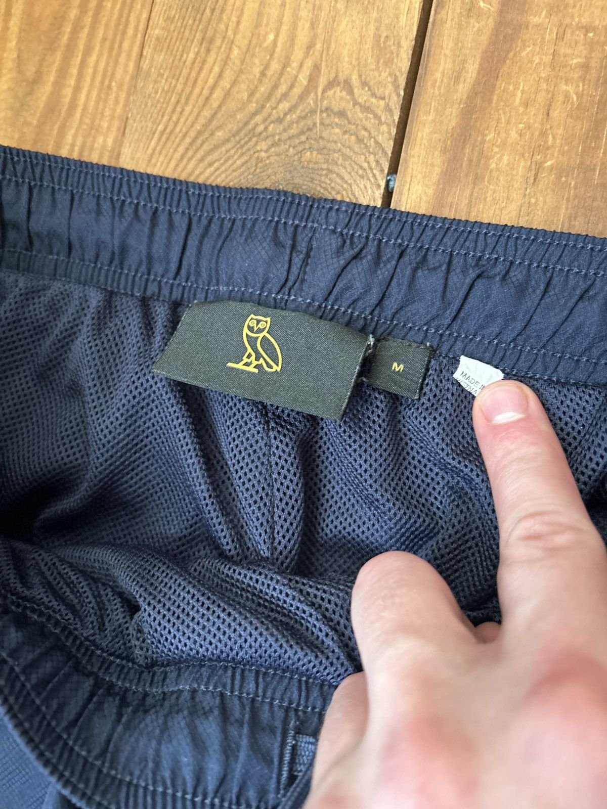 October's Very Own OVO Blue Red Jogger Track Pants Size US 32 / EU 48 - 4 Thumbnail