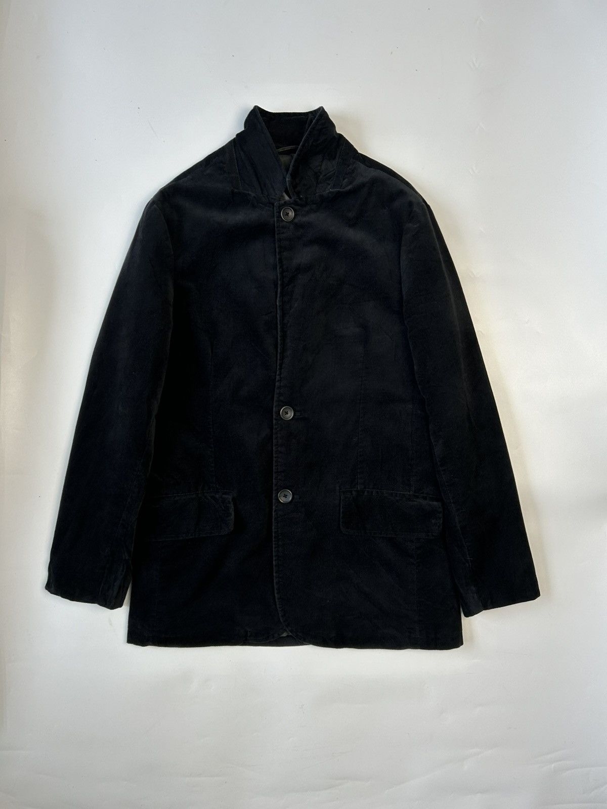 Designer × Gap GAP SINGLE BREAST SUEDED BLAZER Size 38R - 2 Thumbnail