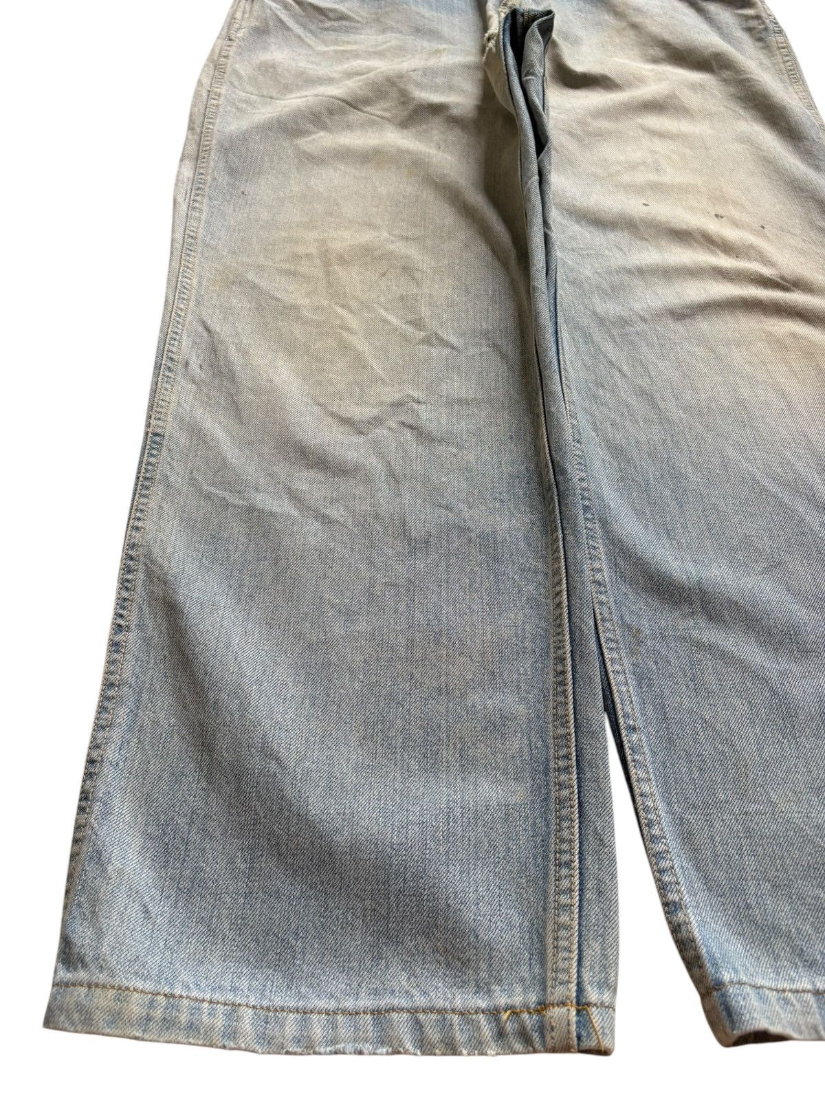 Johnbull Vintage John Bull Mud Wash Distressed Baggy Jeans ggy Jeans Size US 36 / EU 52 - 7 Thumbnail