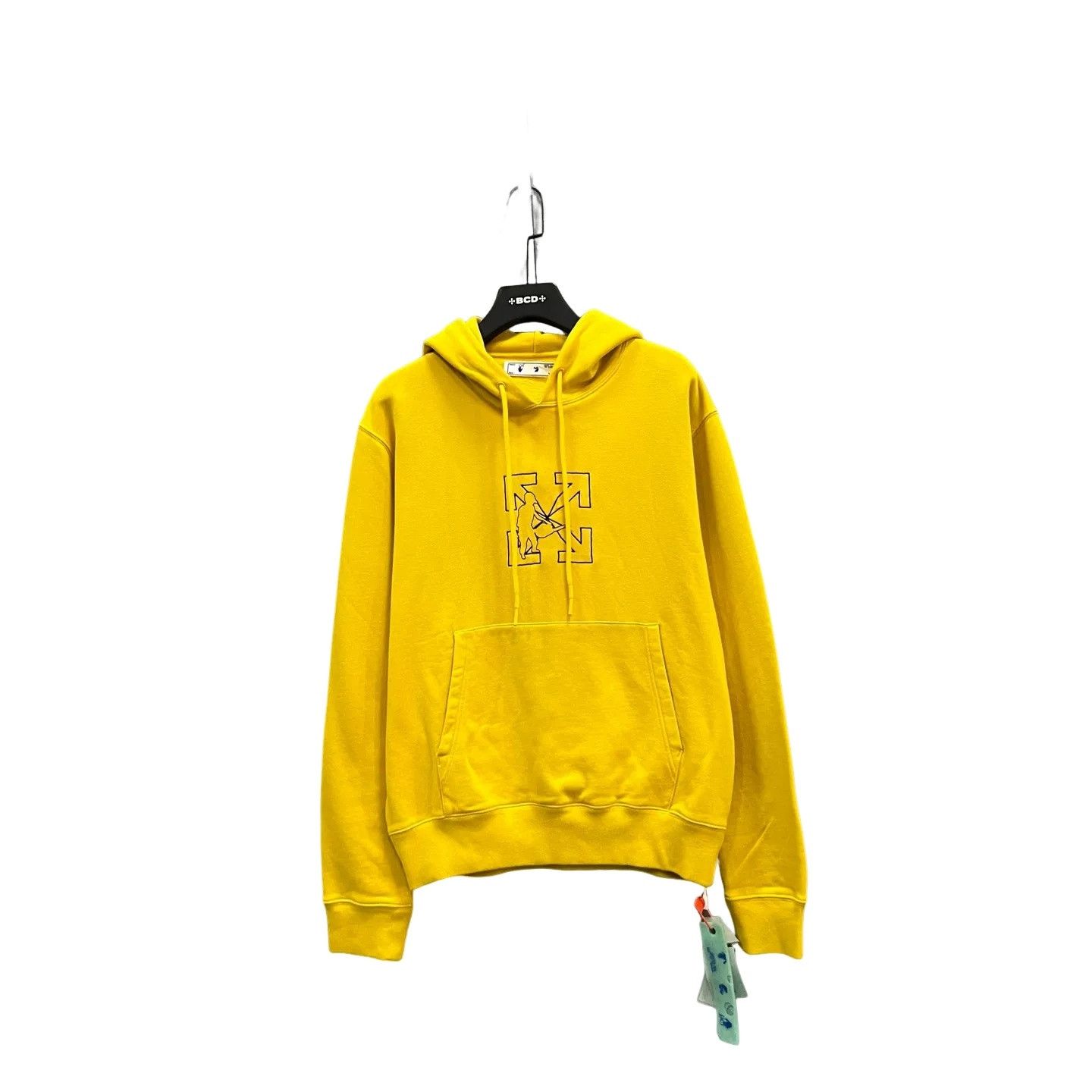Off-White Off-White Embroidered Arrow Hoodie L Size US L / EU 52-54 / 3 - 1 Thumbnail