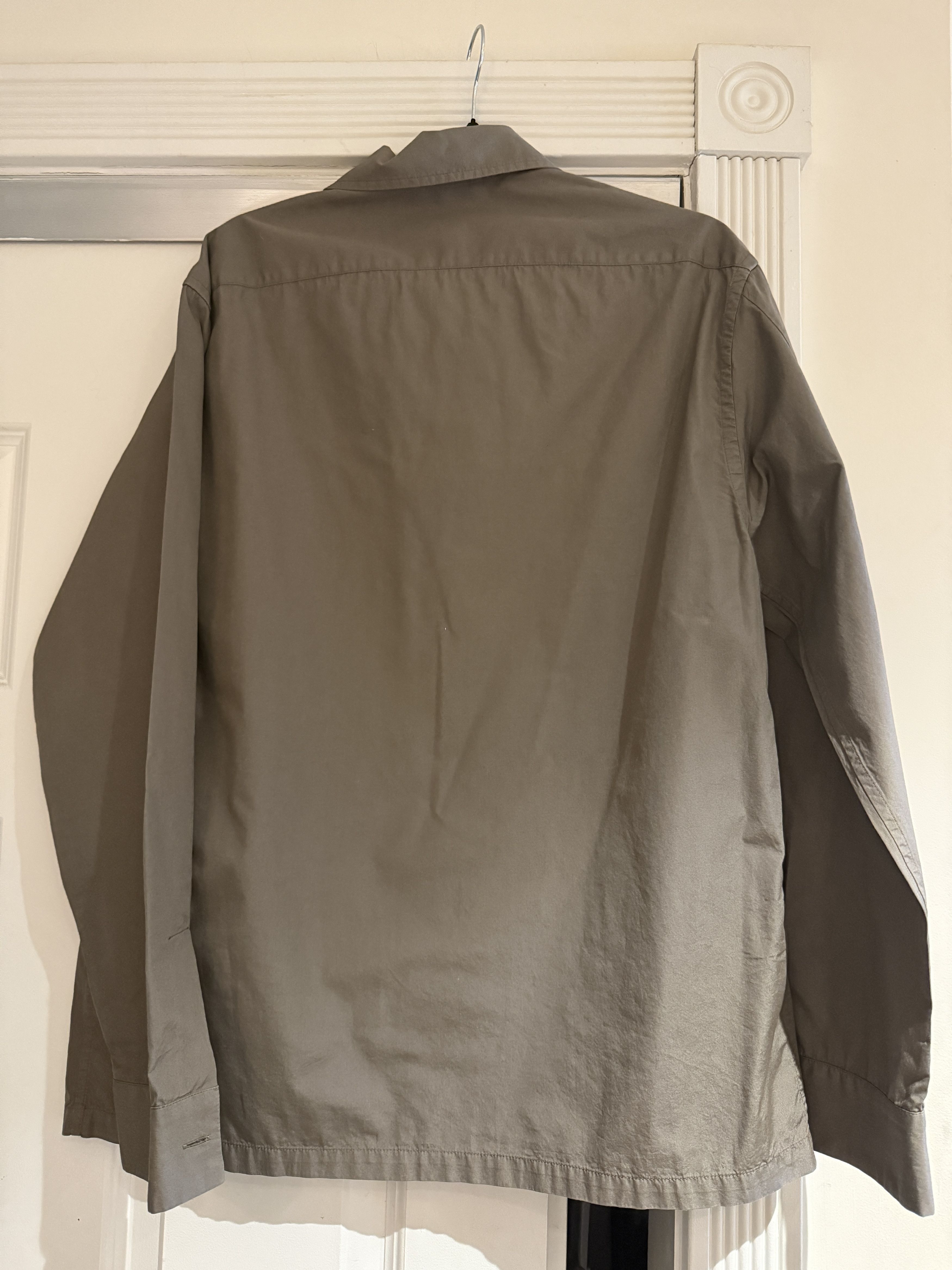 Barena Venezia Barena Overshirt Taupe Cotton Poplin Size 50 - Italian Made Size US M / EU 48-50 / 2 - 2 Thumbnail