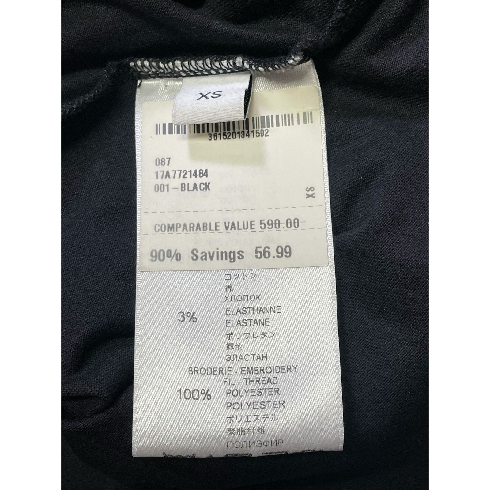 Givenchy Givenchy Paris Embroidered Illuminati Crew Neck T-Shirt Size US XS / EU 42 / 0 - 7 Thumbnail