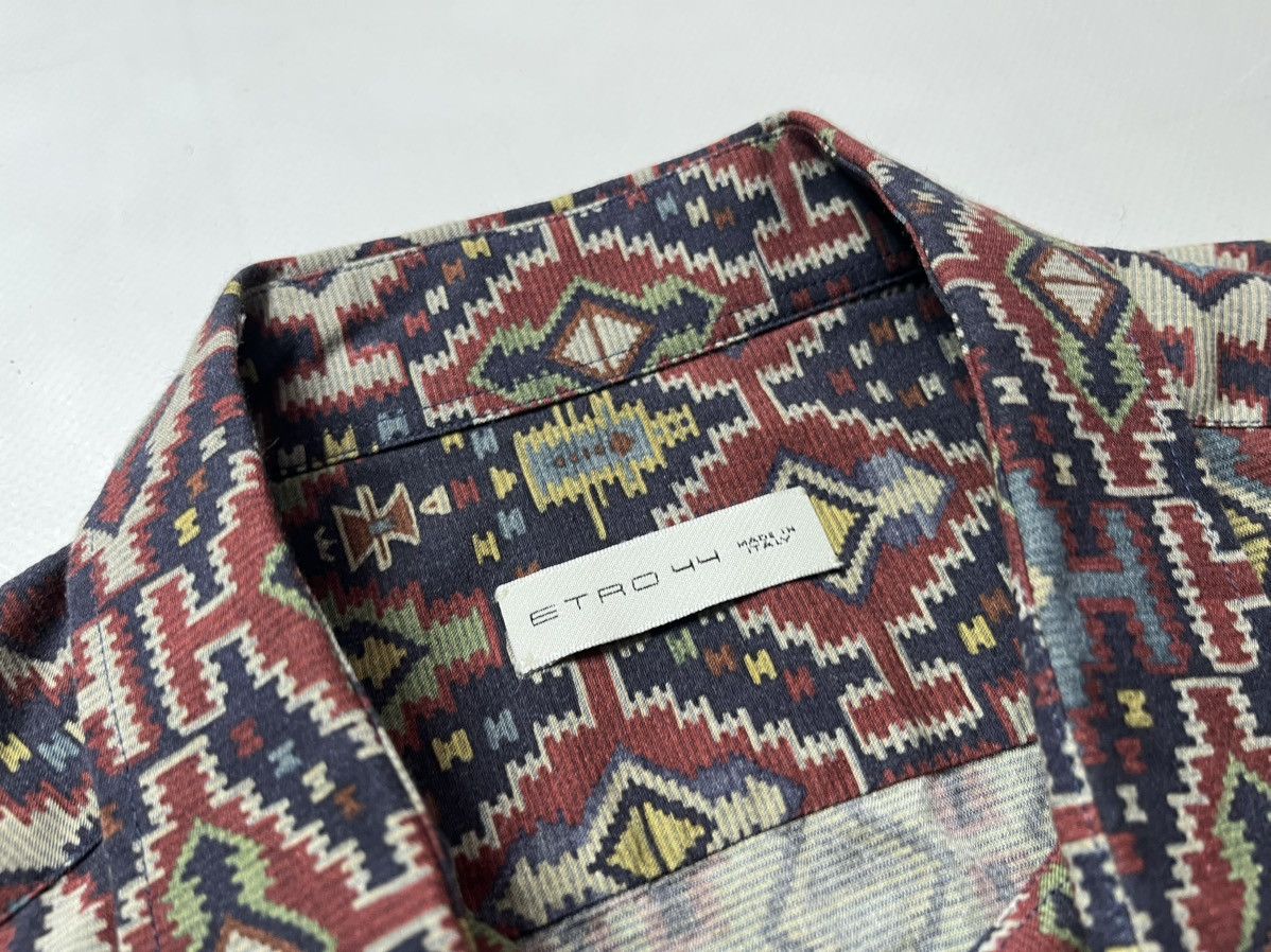 Etro Etro printed shirts button up Size US XL / EU 56 / 4 - 10 Thumbnail