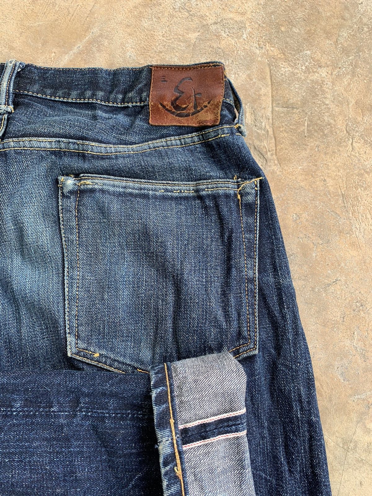 Kapital Vintage Eternal Selvedge Distressed Denim Size US 35 - 5 Thumbnail