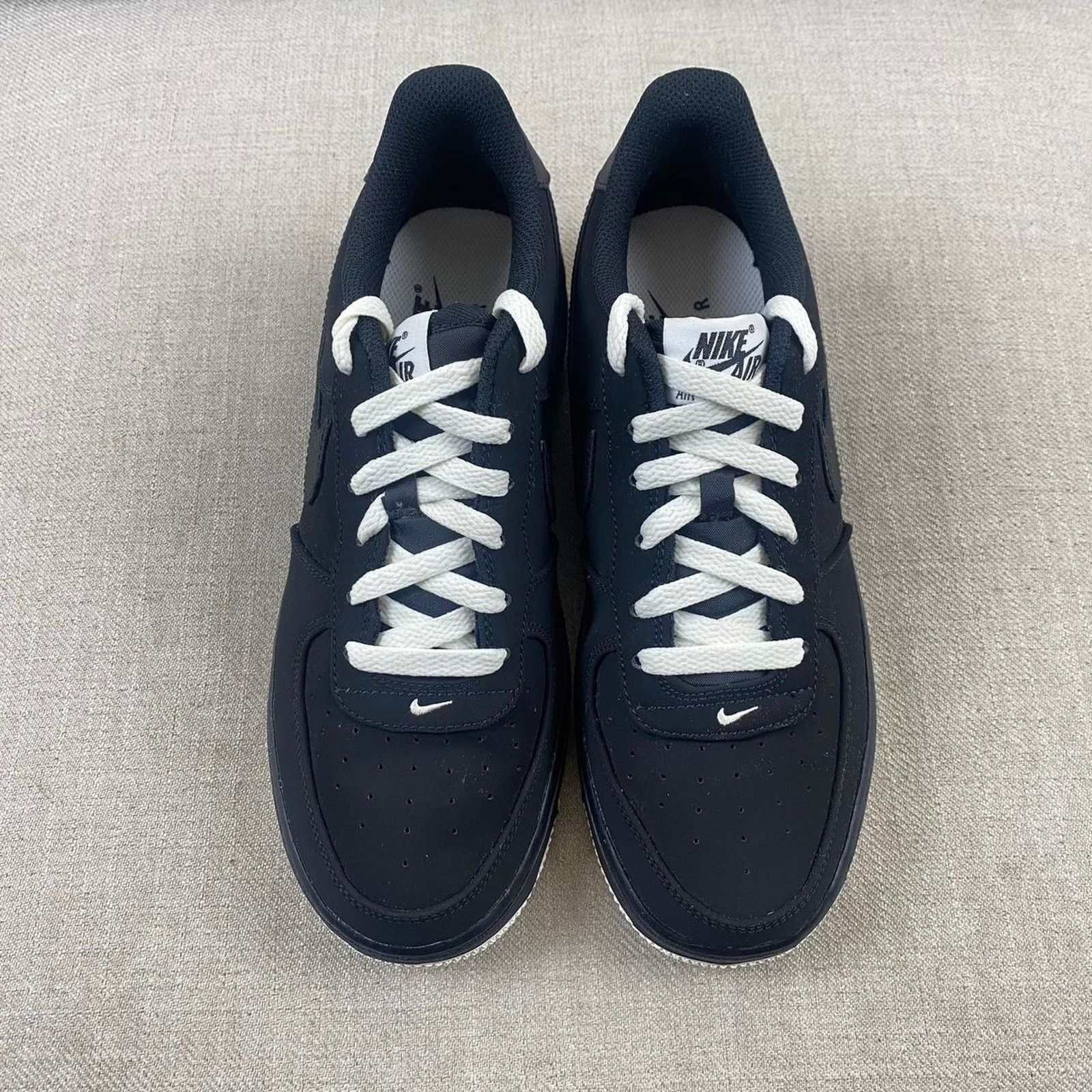 Nike 2016 Nike Air Force 1 Low Black/ Sail Size US 8.5 / IT 38.5 - 2 Thumbnail