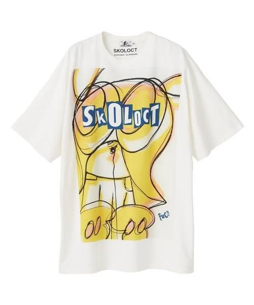 【新品】HYSTERIC GLAMOUR × SKOLOCT Tシャツ　レア Hysteric Glamour × Skoloct × Undercover Hysteric glamour Skoloct