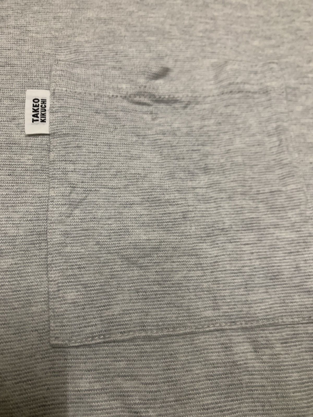 Takeo Kikuchi Takeo Kikuchi V Neck pocket tee Size US L / EU 52-54 / 3 - 6 Thumbnail