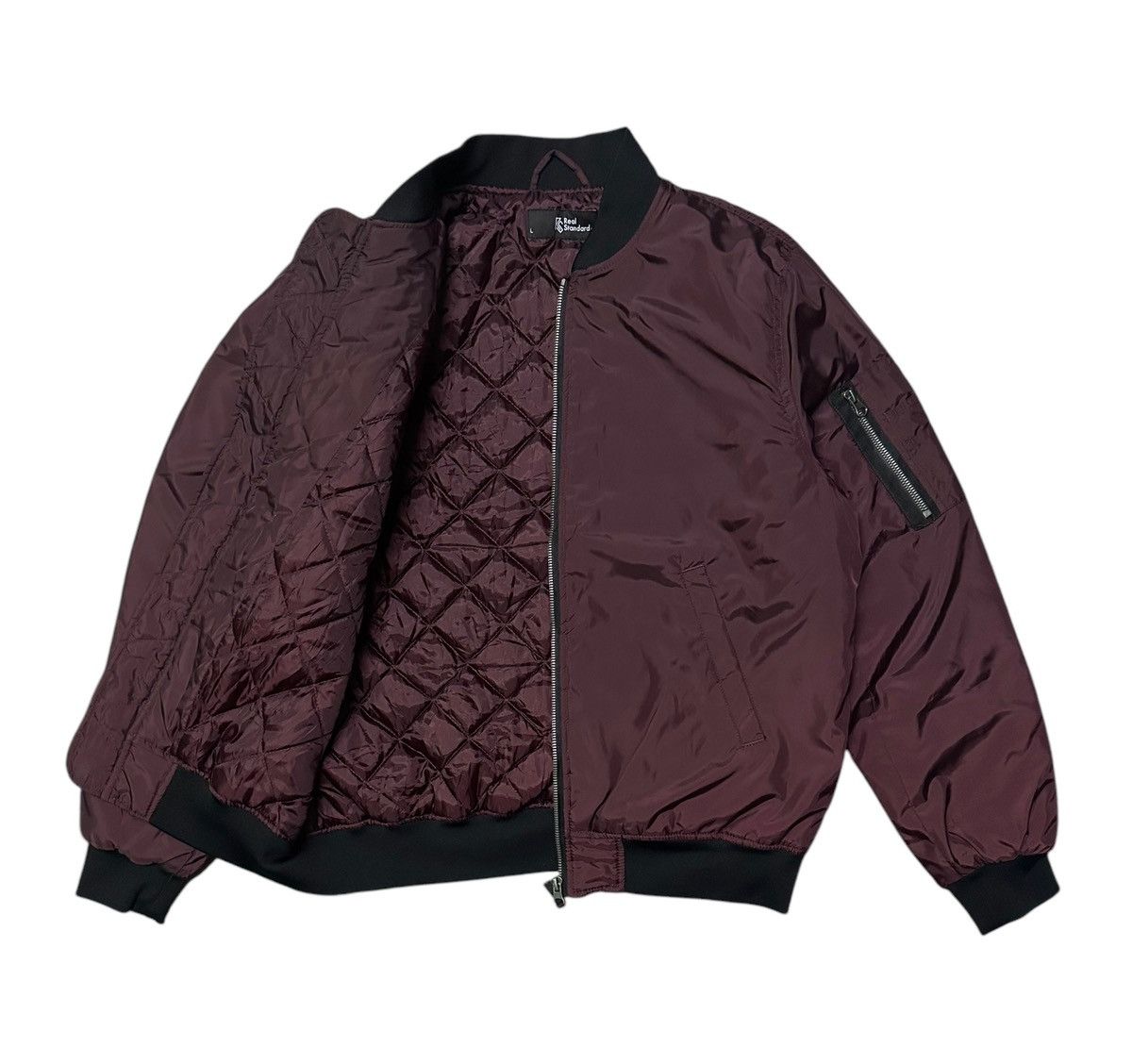Japanese Brand Real standart bomber jacket Size US L / EU 52-54 / 3 - 6 Thumbnail